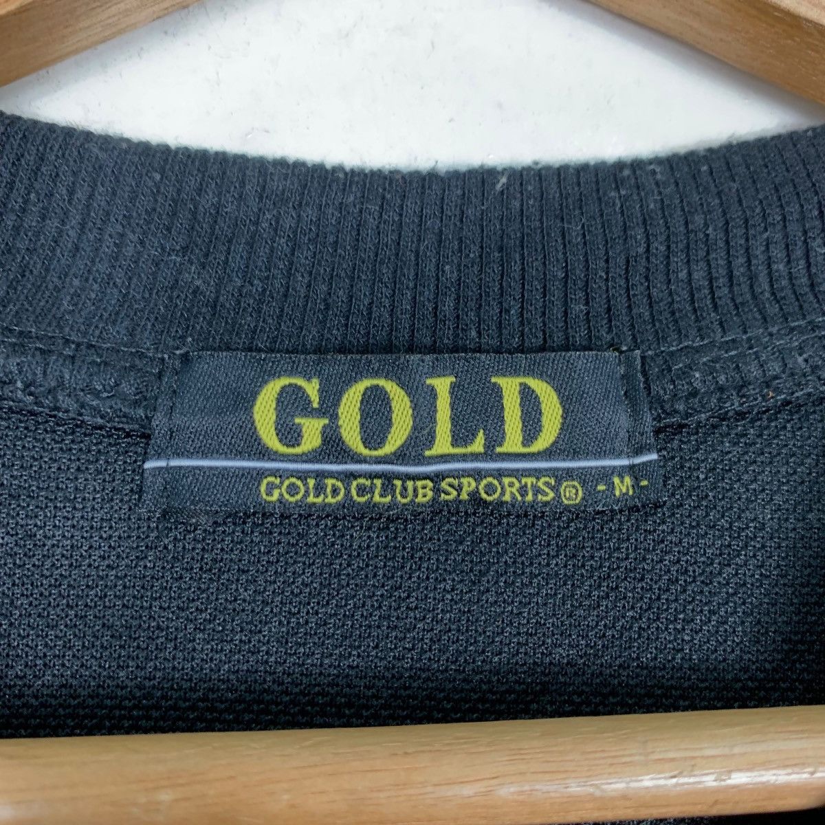 Japanese Brand GOLD CLUB SPORTS Embroidery Big Logo Sweatshirt #0349-C16 Size US M / EU 48-50 / 2 - 12 Thumbnail