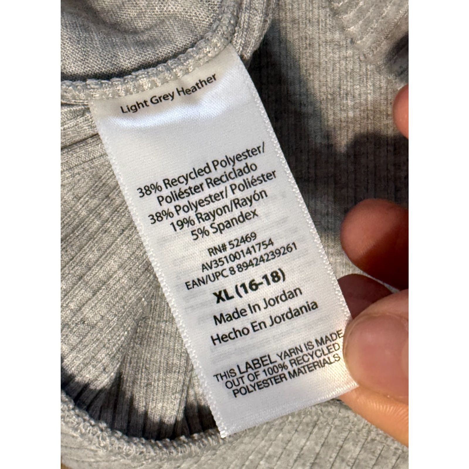 Avia AVIA Pants Women's XL Gray Sweatpants Tie Waist Casual Size 40" / US 18 - 4 Thumbnail