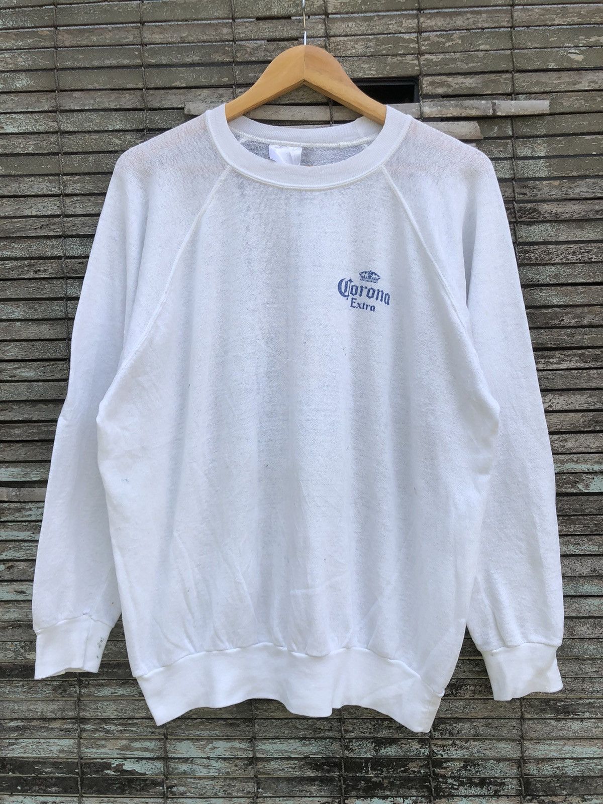 Vintage Vintage Distressed Corona Extra Sweatshirts Size US XL / EU 56 / 4 - 13 Thumbnail