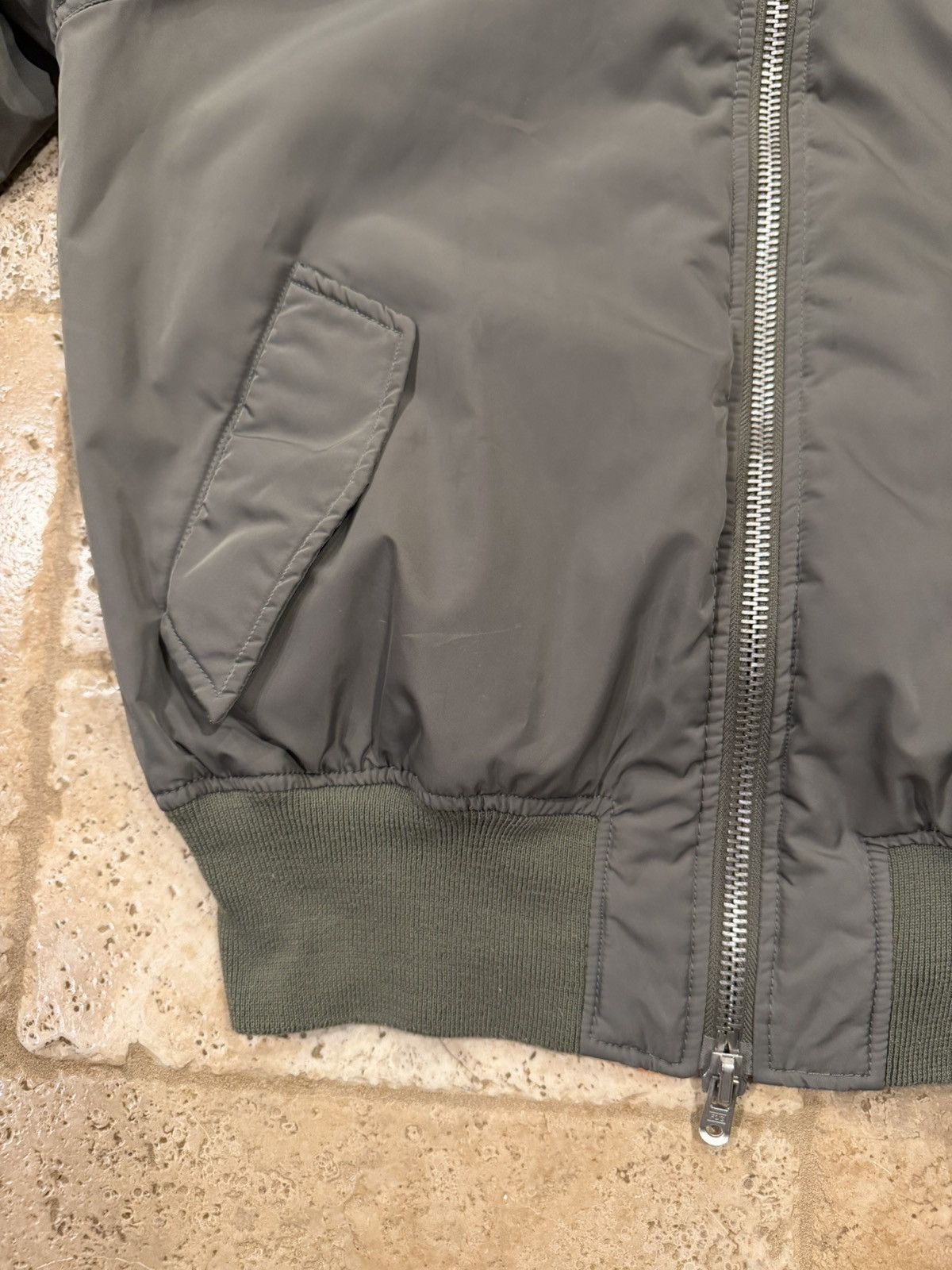 Fear of God Fear of God Collection One Olive Green Bomber Jacket Size US L / EU 52-54 / 3 - 7 Thumbnail