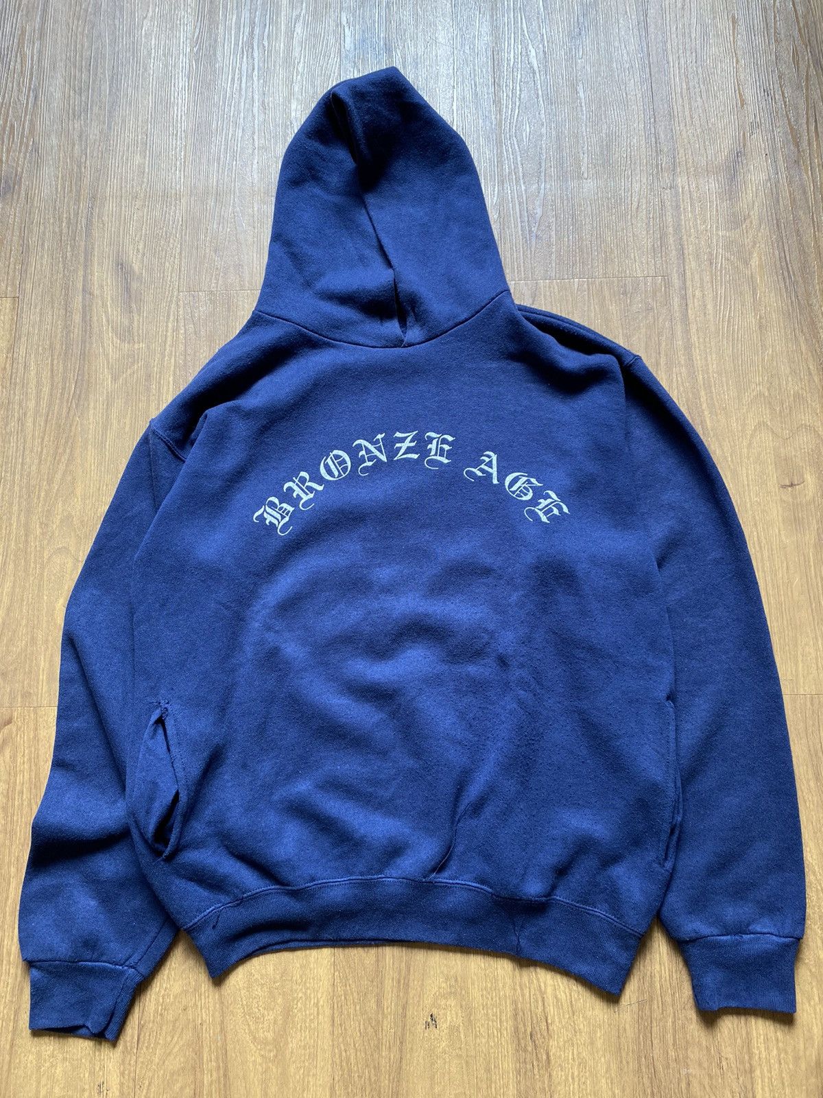 Vintage 90s Bronze Age Hoodie Sweatshirt Venice Old