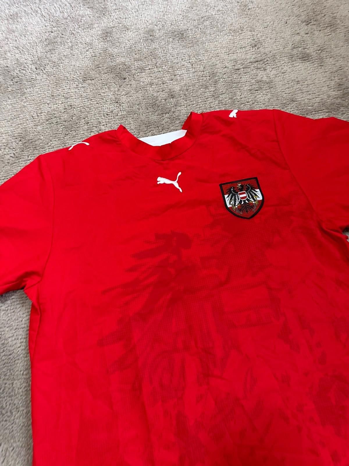Puma Austria 2004 - 2006 Home Football Shirt Soccer Jersey Puma Size US XL / EU 56 / 4 - 3 Thumbnail