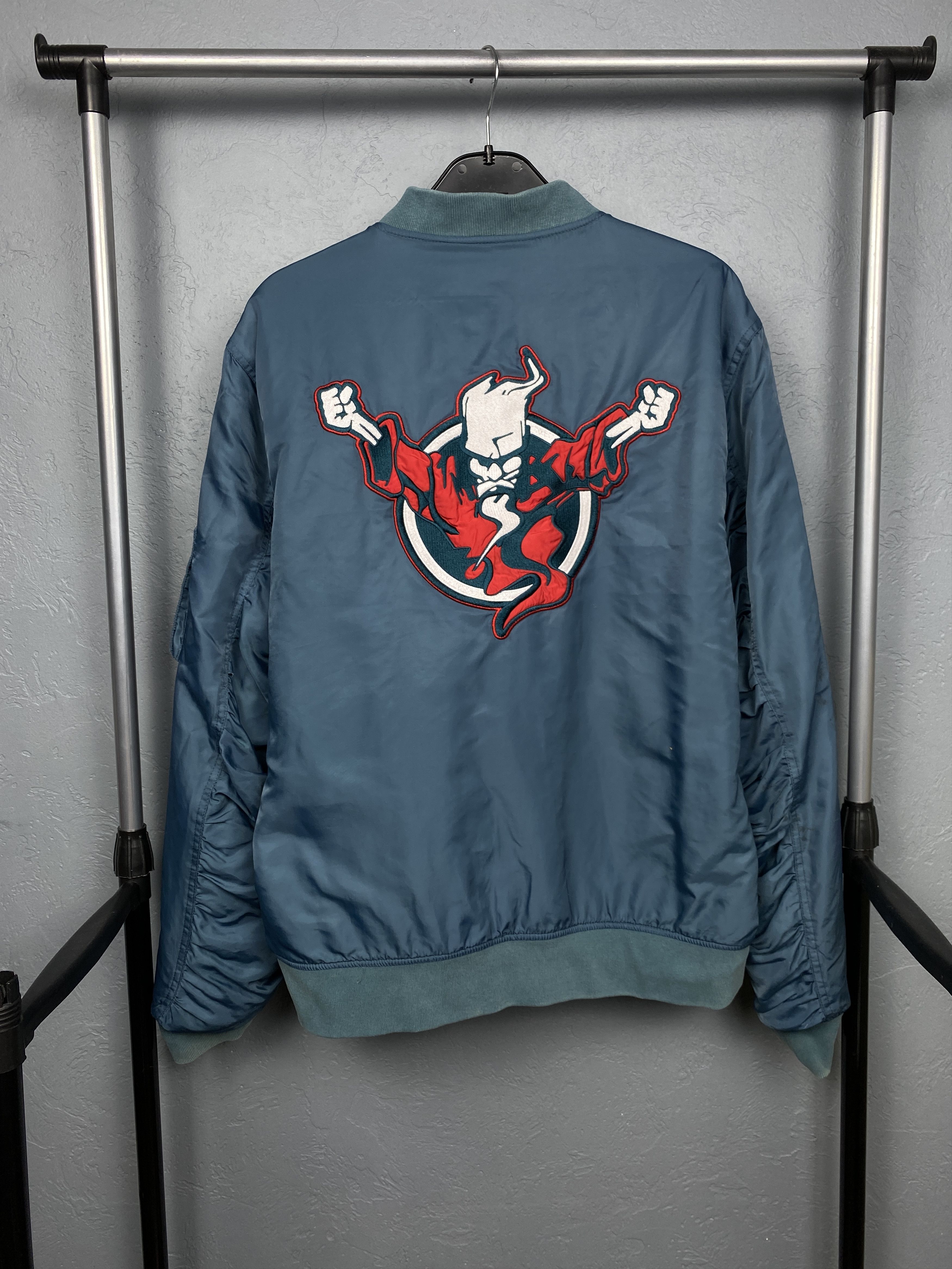 Thunderdome Thunderdome Vintage Bomber Jacket Gabber Hardcore Rave Size US XL / EU 56 / 4 - 1 Thumbnail