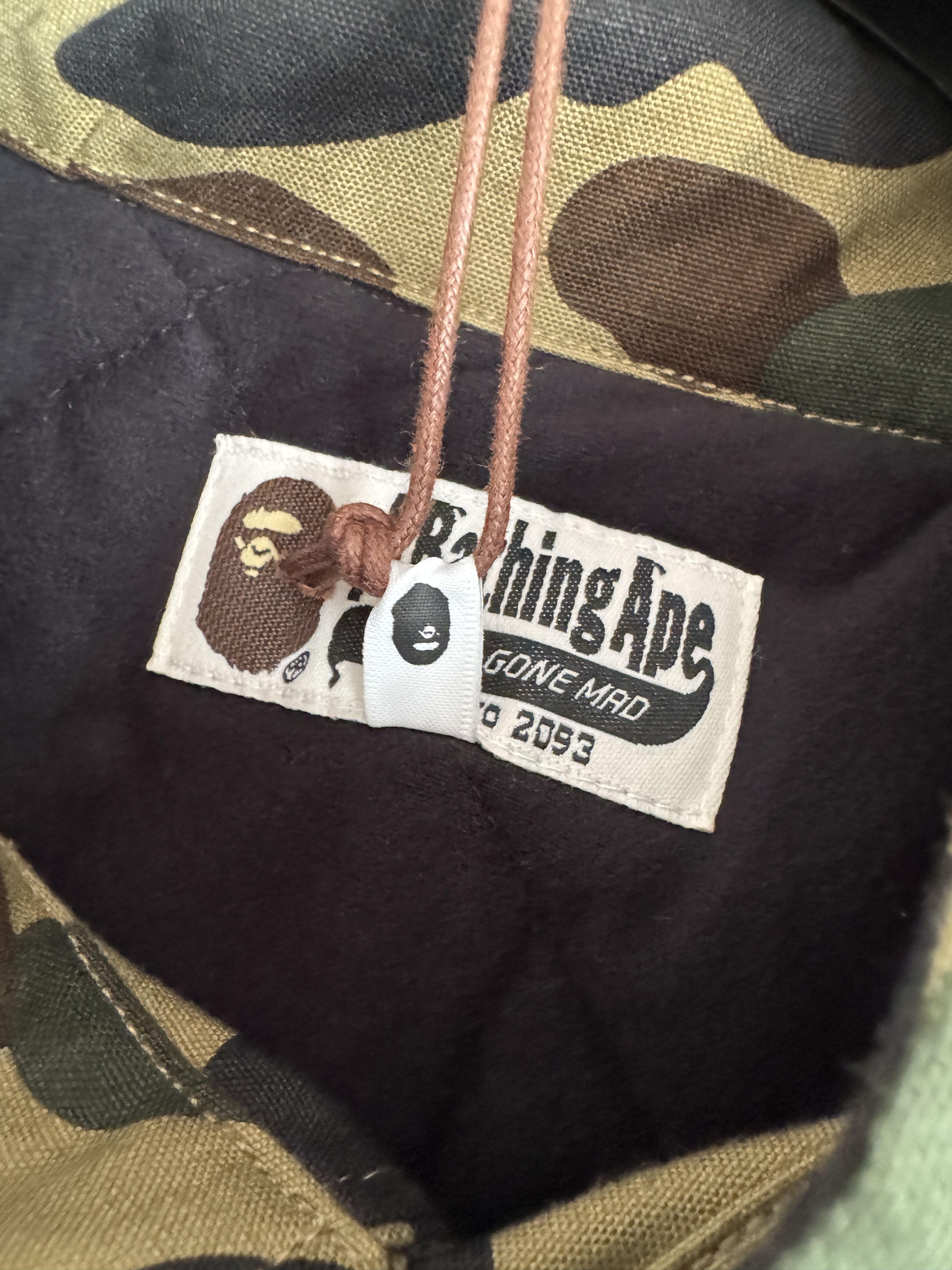 Bape Camo Duck Wide Long Jacket Size US XL / EU 56 / 4 - 9 Thumbnail