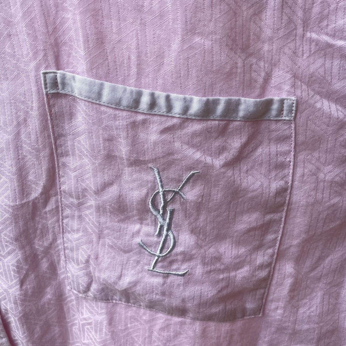 Yves Saint Laurent 🔥Yves Saint Laurent Women Pyjamas Sleepwear Buttons Shirts Size M / US 6-8 / IT 42-44 - 5 Thumbnail