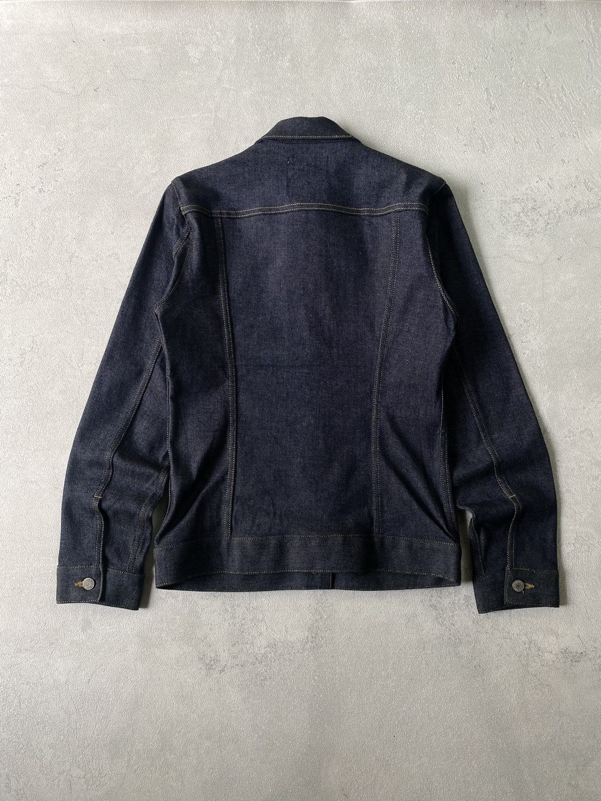 If Six Was Nine × Japanese Brand × Le Grande Bleu (L.G.B.) trans continents japanese denim jacket Size US S / EU 44-46 / 1 - 2 Thumbnail