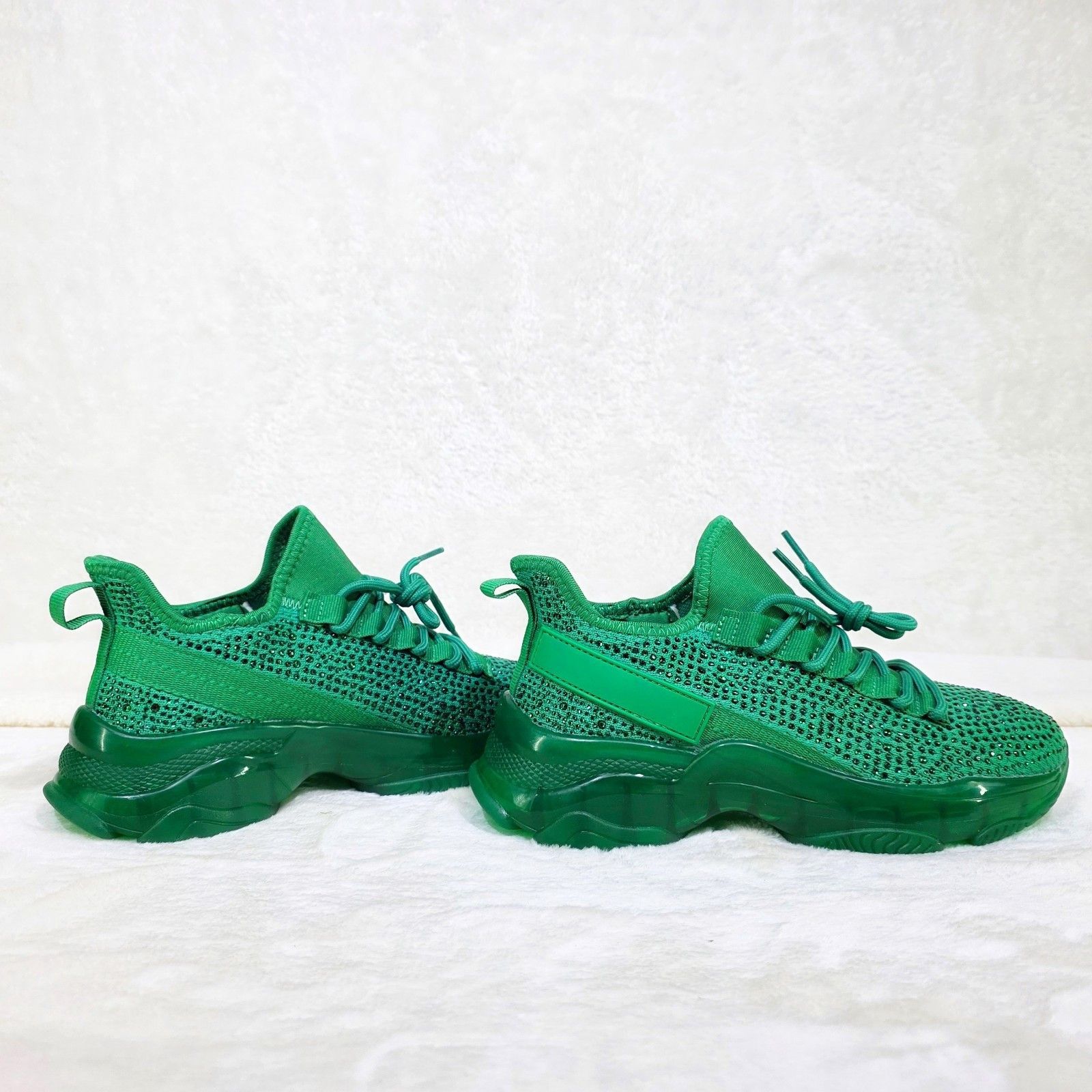 Other Frey Green Jelly Sole Slip On Pull Tie Comfy Running Shoes Size US 8 / IT 38 - 3 Thumbnail