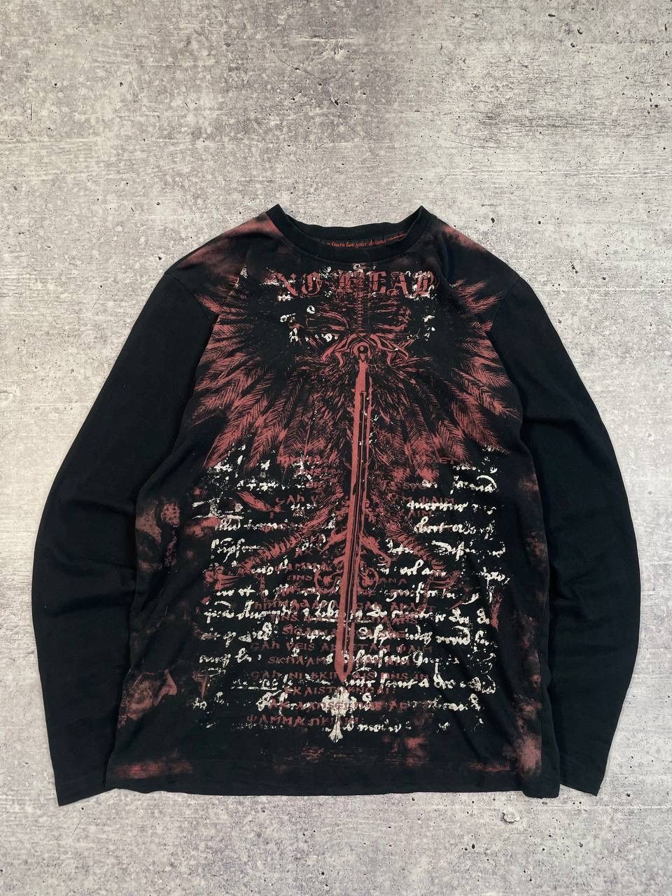 No Fear Vintage No Fear Affliction Style Long Sleeve Shirt Y2K Size US M / EU 48-50 / 2 - 1 Thumbnail