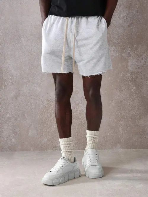 Jean × Vintage Ripped Edge Raw Y2k Shorts drill Size US 36 / EU 52 - 4 Thumbnail