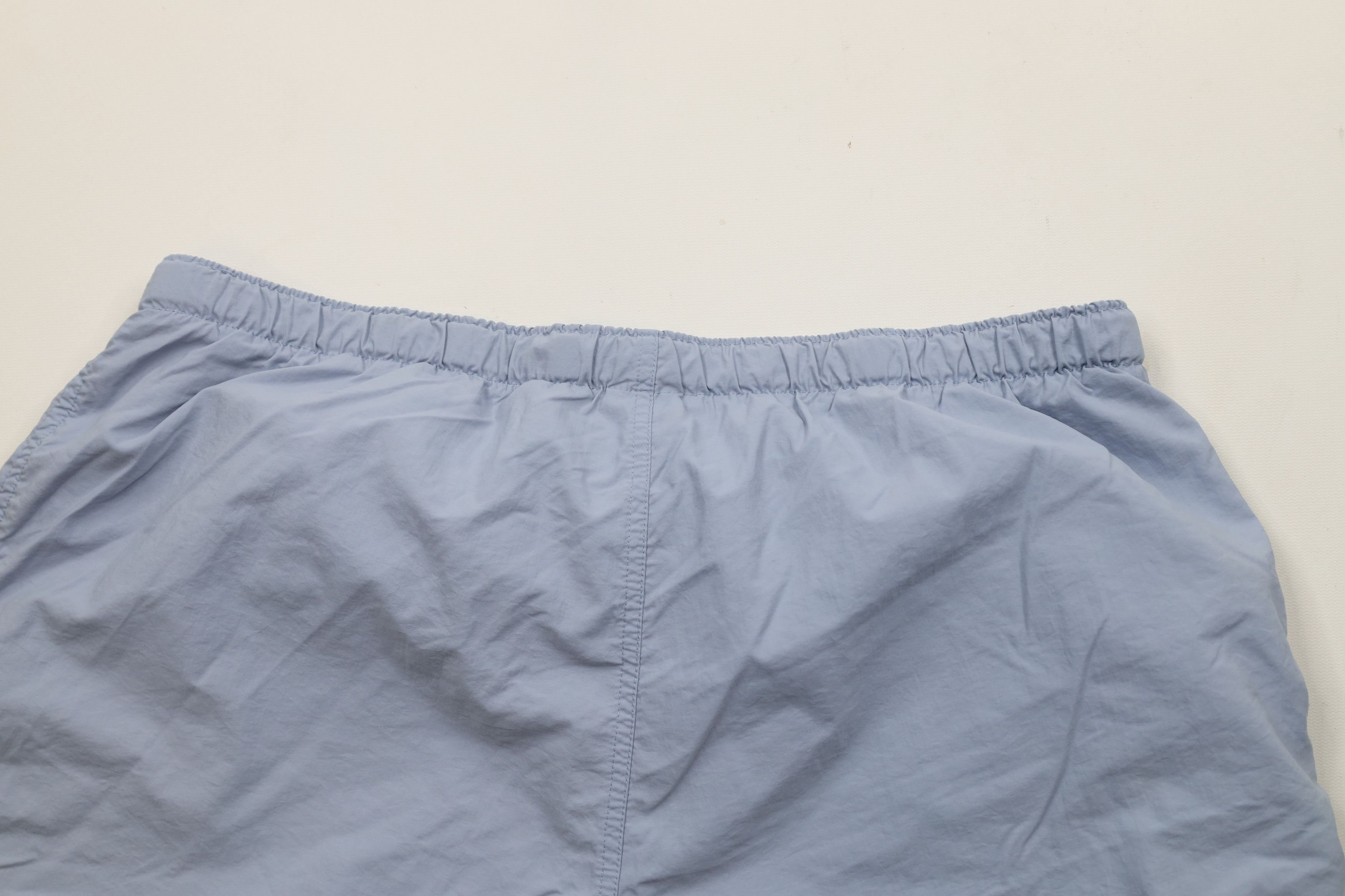 Columbia × Vintage Vintage 90s Columbia Belted Hiking Shorts Light Blue Nylon Size 34" / US 12 / IT 48 - 9 Thumbnail