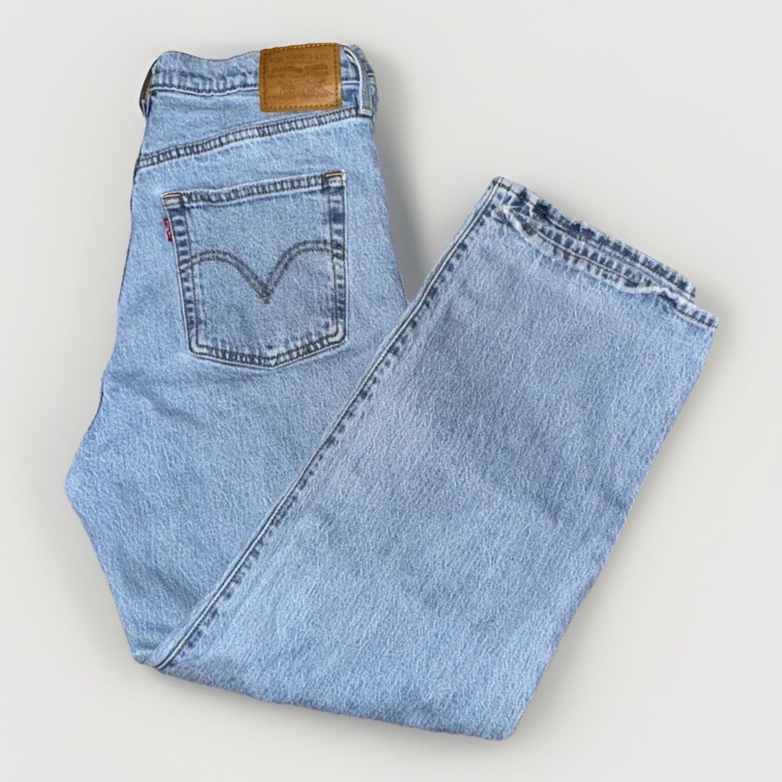 Levi's Levi’s Premium Ribcage Straight Ankle Jeans 30x30 High Rise Size 30" / US 8 / IT 44 - 6 Thumbnail