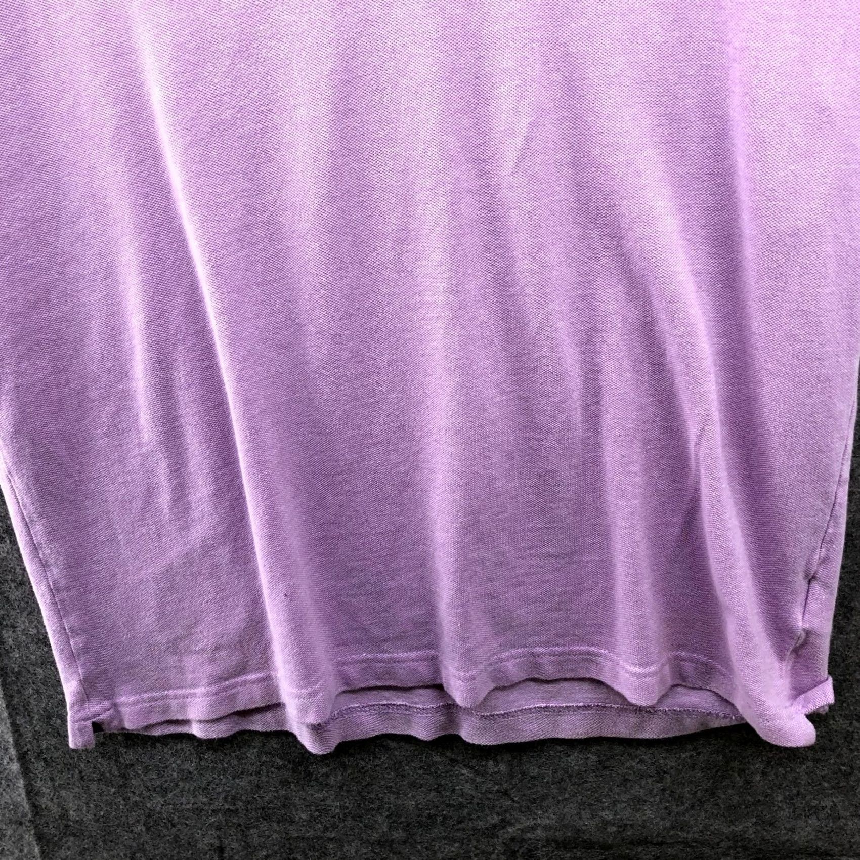 Vintage Cortefiel Polo Shirt Mens L Purple Short Sleeve Cotton Knit Button Front Collared Size US L / EU 52-54 / 3 - 4 Thumbnail