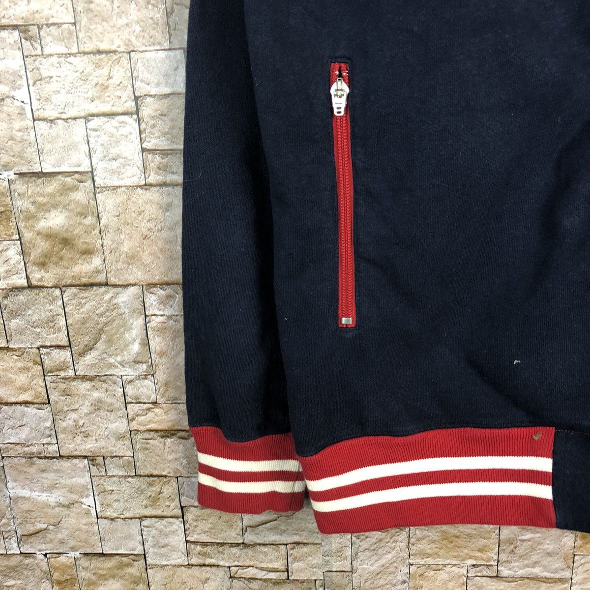 Tommy Hilfiger Tommy Hilfiger Dark Blue Red Jacket varsity #A384 Size US M / EU 48-50 / 2 - 7 Thumbnail