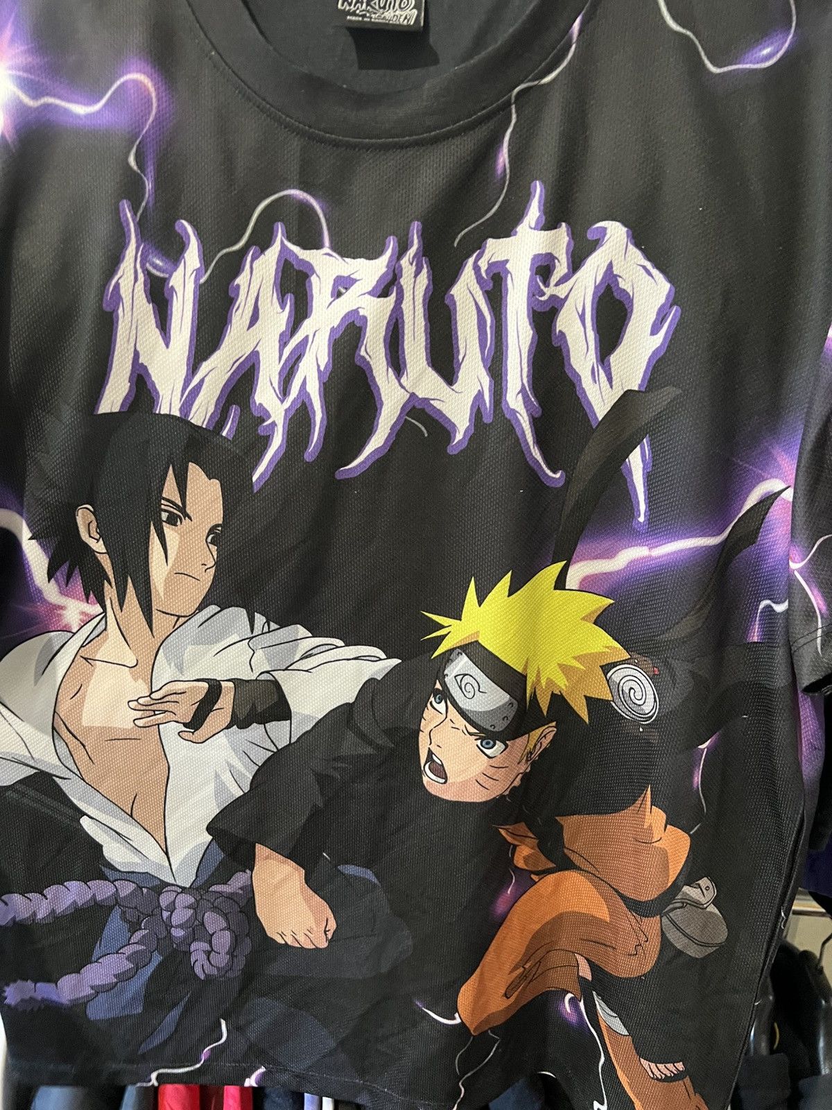 Band Tees 2002/2007 VINTAGE NARUTO SHIPPUDEN AOP GRAPHIC T SHIRT ANIME Size US M / EU 48-50 / 2 - 3 Thumbnail