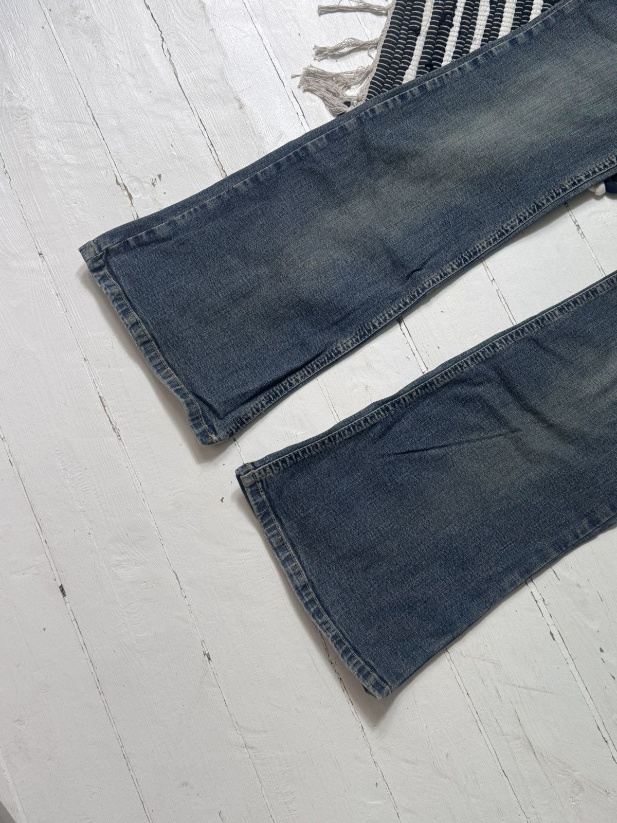 Vintage VINTAGE WASHED DENIM STYLE 2000s OPIUM PANTS Size 27" / US 4 / IT 40 - 3 Thumbnail