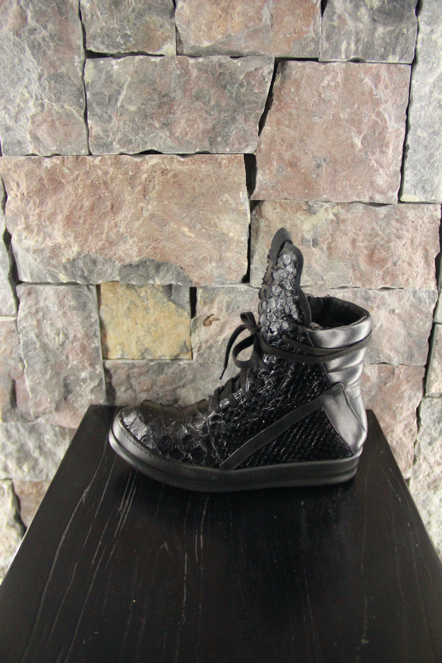 Rick Owens rick Owen High-top sneakers Size US 5 / EU 37 - 16 Thumbnail