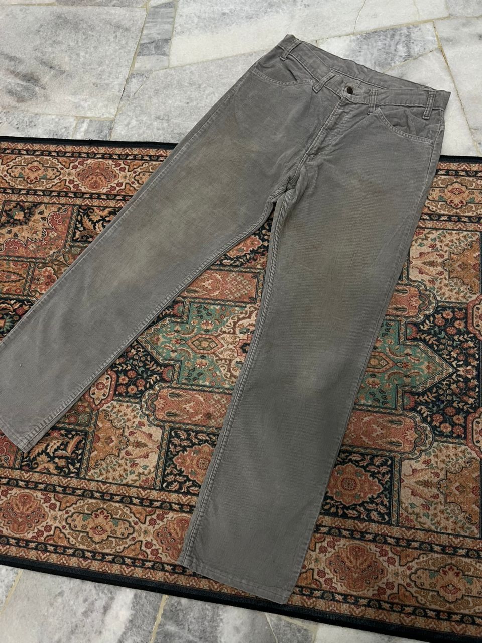 Levi's Vintage 70’s Levis 519 Corduroy Pants Size US 33 - 2 Thumbnail