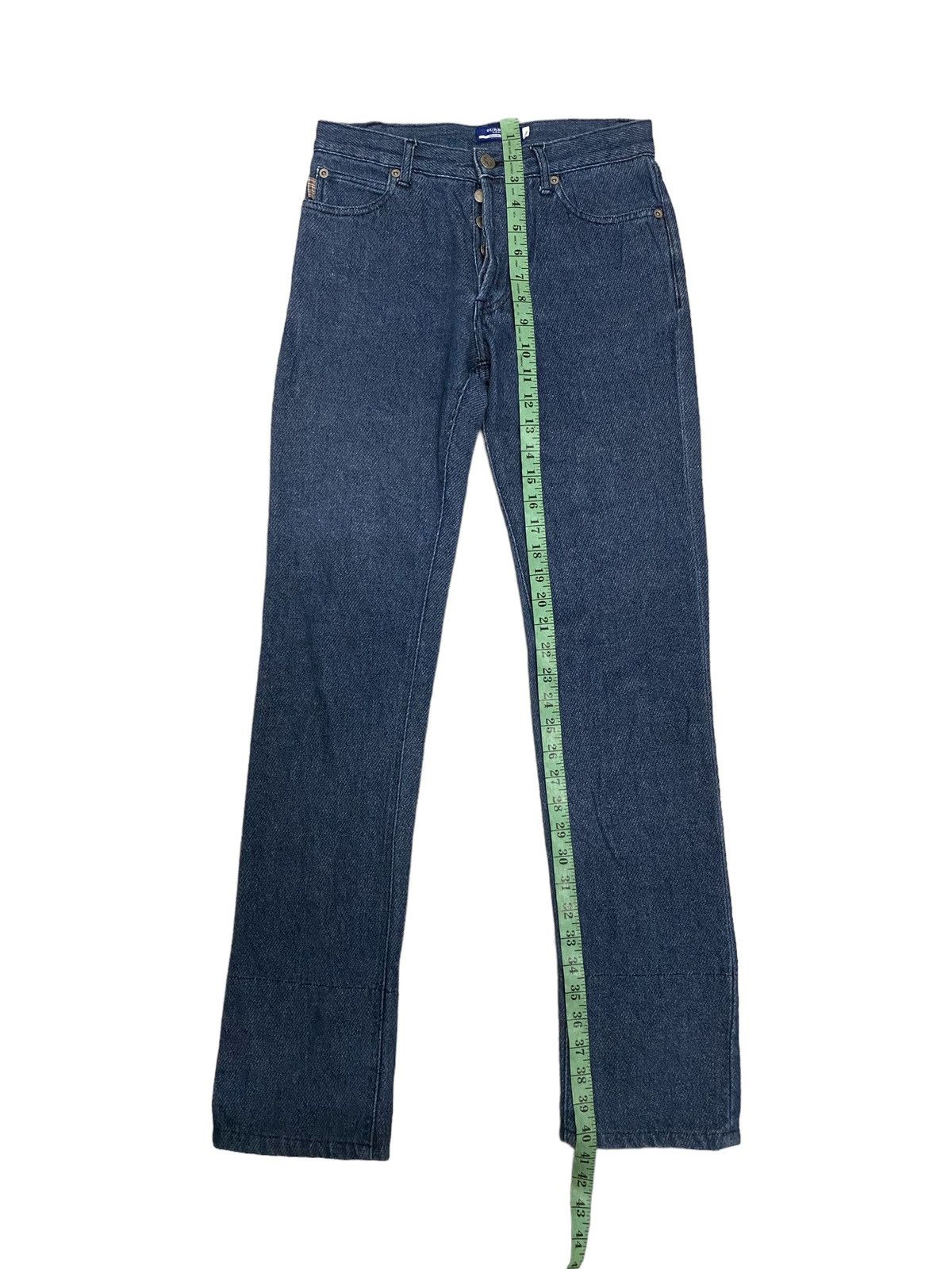 Burberry × Japanese Brand × Vintage Vintage Burberry NovaChek Blue Label Denim Jeans Size 25" / US 0 / IT 36 - 12 Thumbnail