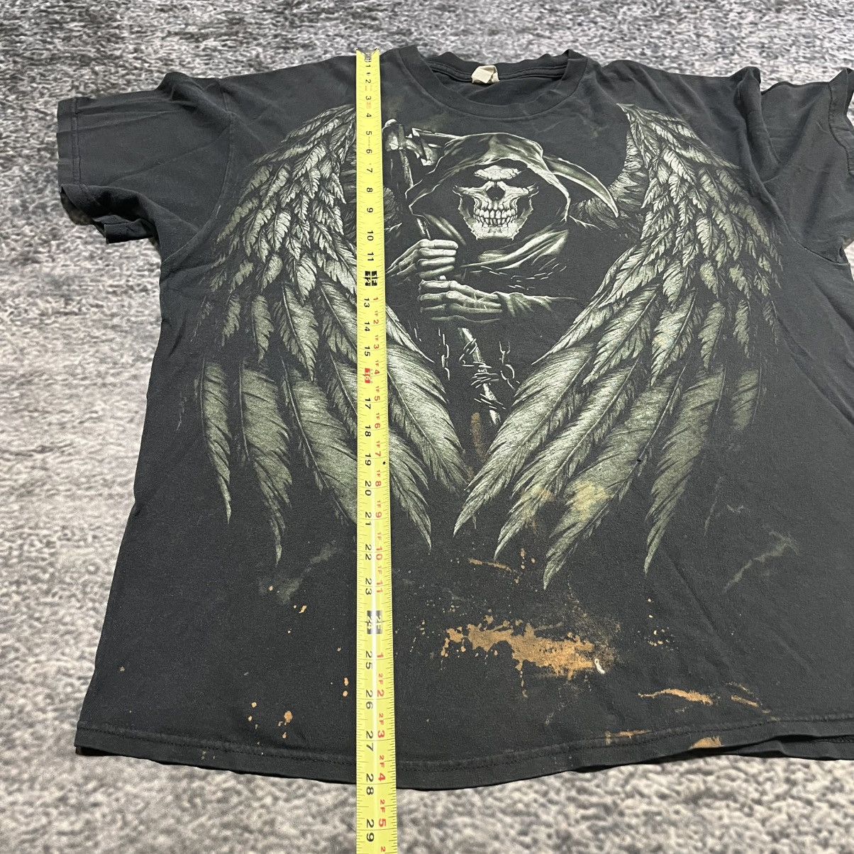 Vintage Vintage Y2K Skull Cyber Grunge Goth Skater Style T Shirt Size US XL / EU 56 / 4 - 9 Thumbnail