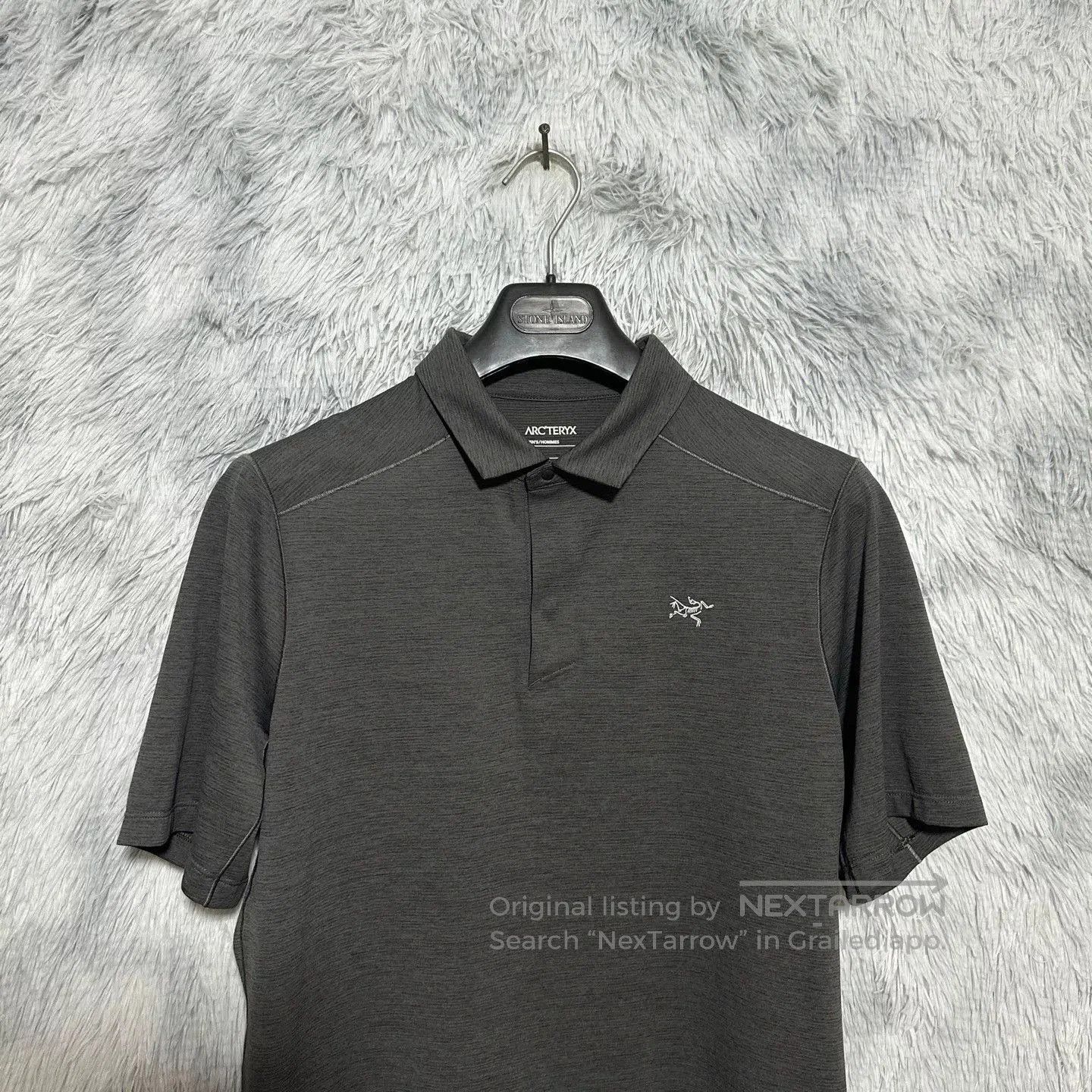 Arc'teryx Arcteryx Cormac Polo Short Sleeve Black Gray. Size US S / EU 44-46 / 1 - 2 Thumbnail