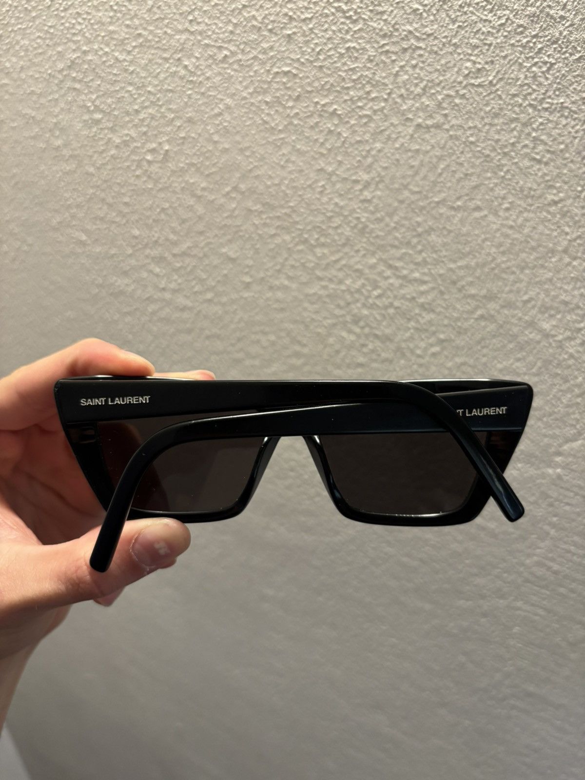 Saint Laurent Paris *HEDI ERA* SAINT LAURENT PARIS TRASHED SUNGLASSES PUNK Size ONE SIZE - 1 Thumbnail