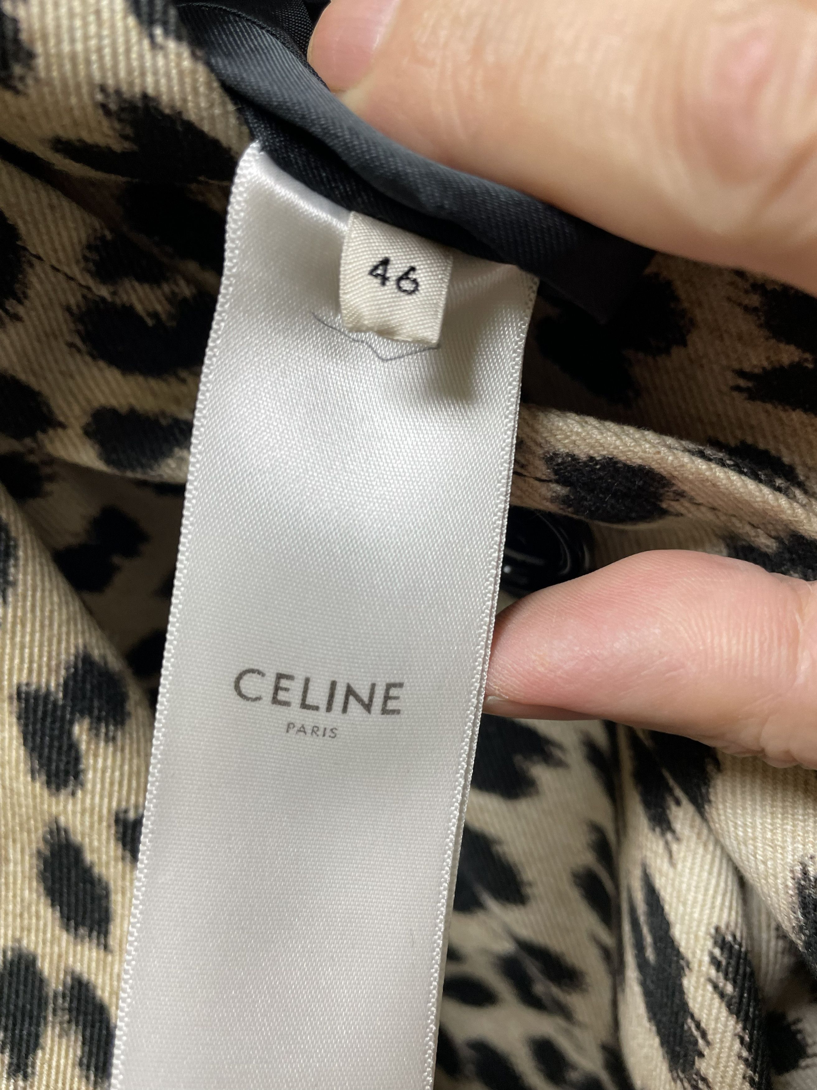 Hedi Slimane CELINE 19SS Leopard MAC DROIT Coat 46 Hedi Slimane Size US S / EU 44-46 / 1 - 4 Thumbnail