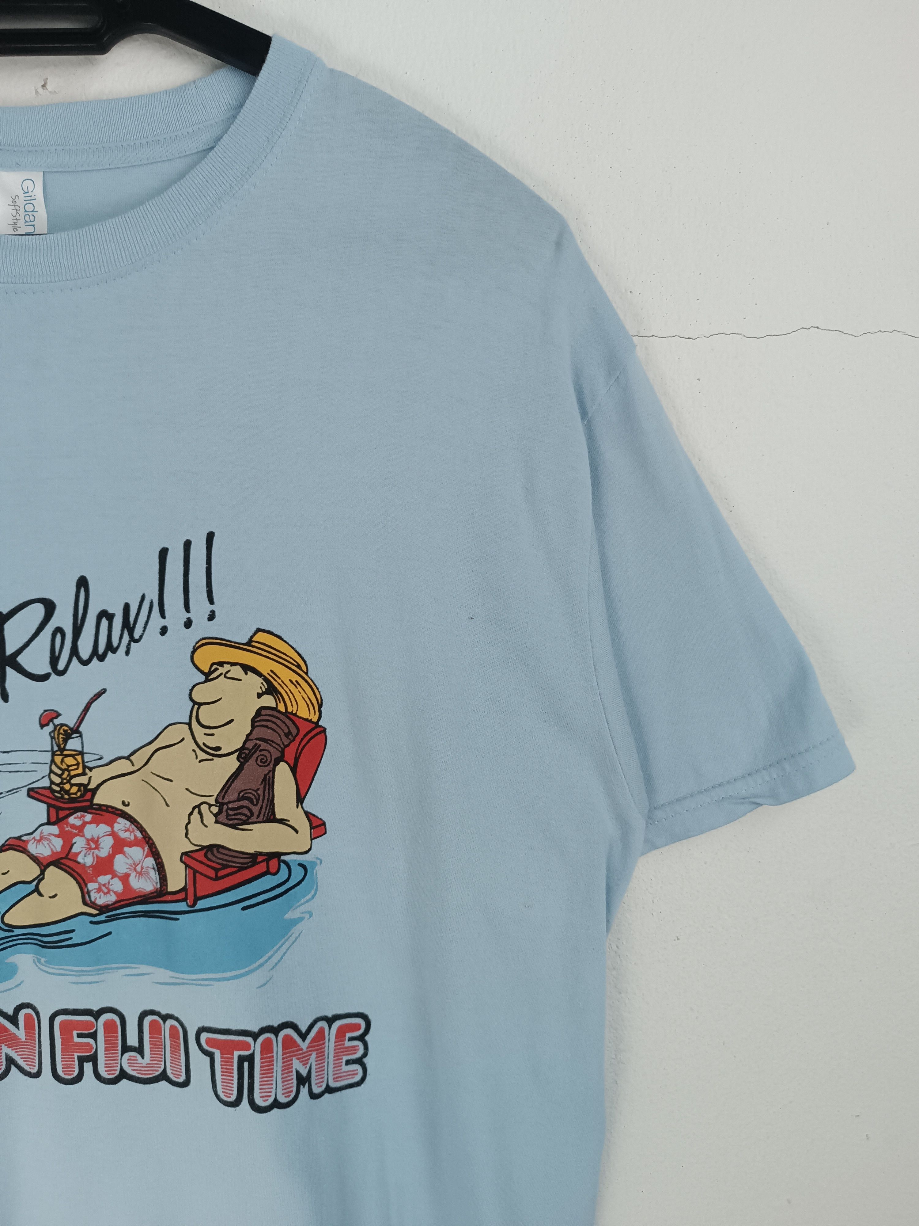 Other VINTAGE Y2K BULA FIJI ISLAND HOLIDAY SURF HAWAII HUMOR FUNNY Size US M / EU 48-50 / 2 - 6 Thumbnail