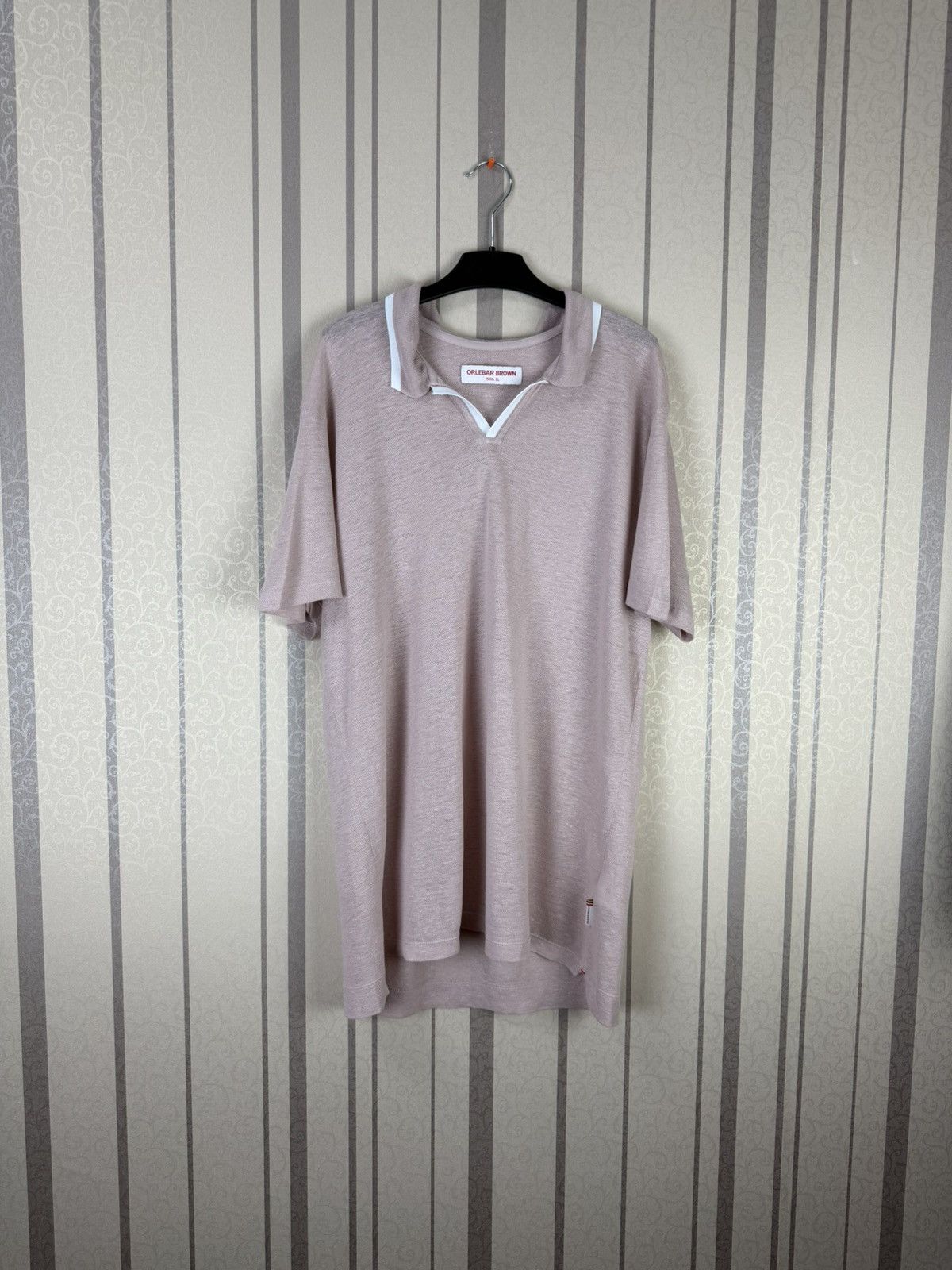 Orlebar Brown Orlebar Brown linne Polo Size US XL / EU 56 / 4 - 2 Thumbnail