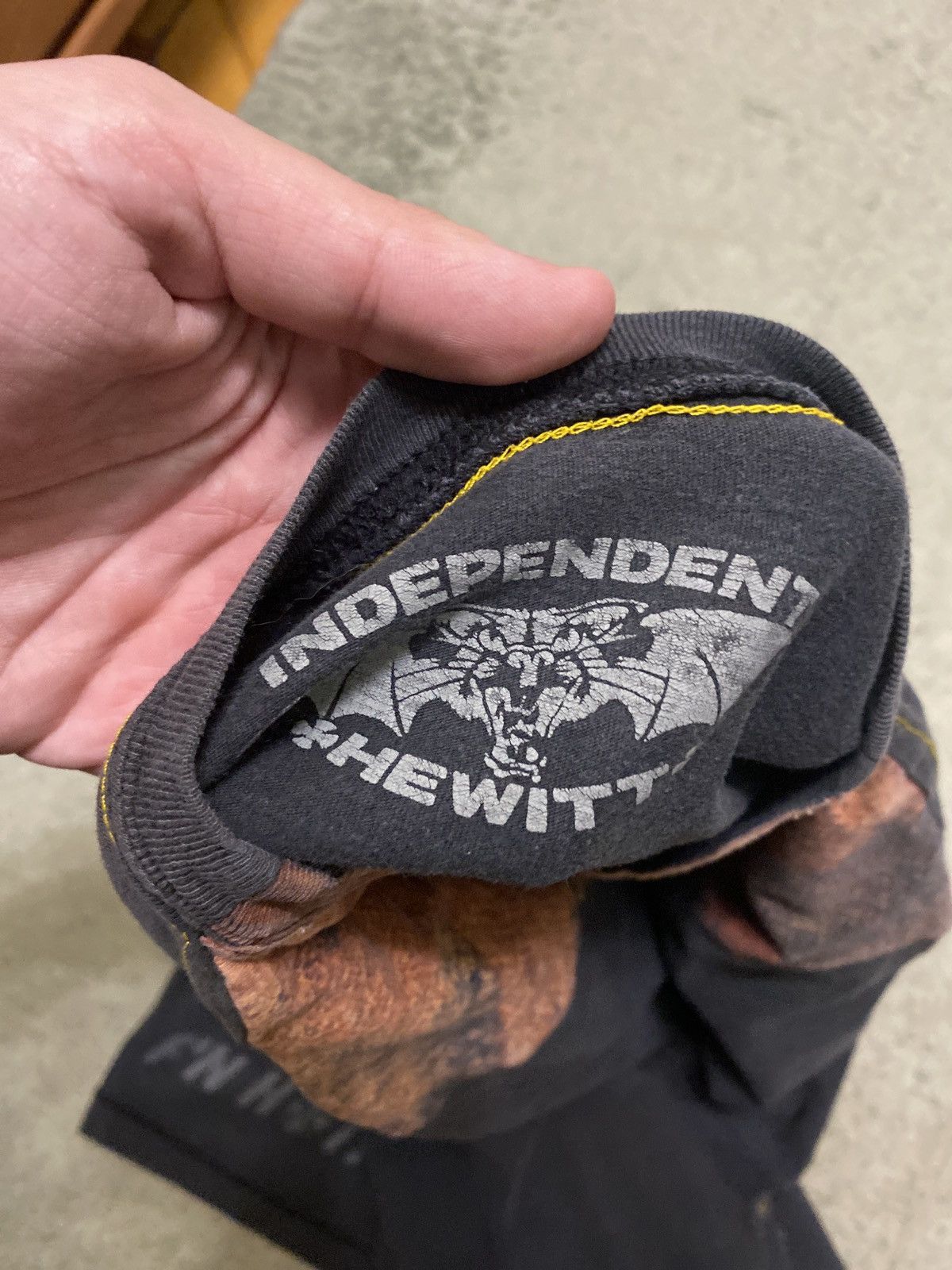 Independent Truck Co. × Vintage RARE Vintage Independent Hewitt Truck Co. sk8 AOP T-shirt Size US L / EU 52-54 / 3 - 9 Thumbnail