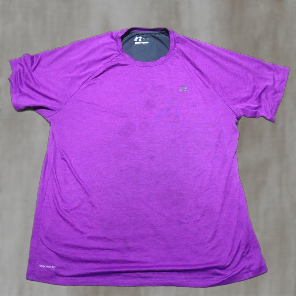 Russell Athletic Russell Athletic Dri-Power Shirt Women's L Purple Activewear Size L Adult Womens Size ONE SIZE - 1 Thumbnail