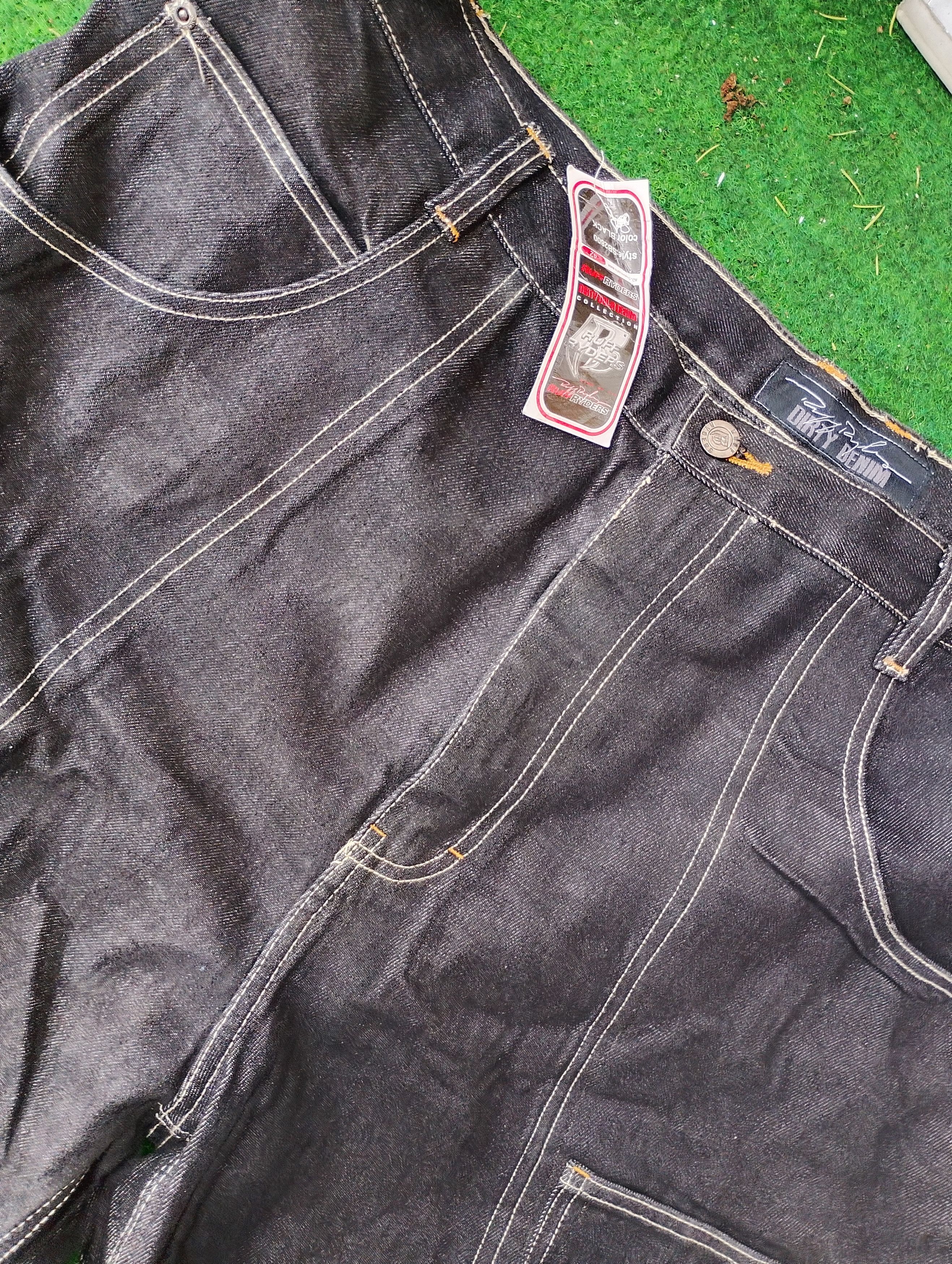 Ruff Ryders Ruff Ryders Durty Denim Collection Jeans Y2K Wide Baggy 42 Size US 42 / EU 58 - 5 Thumbnail