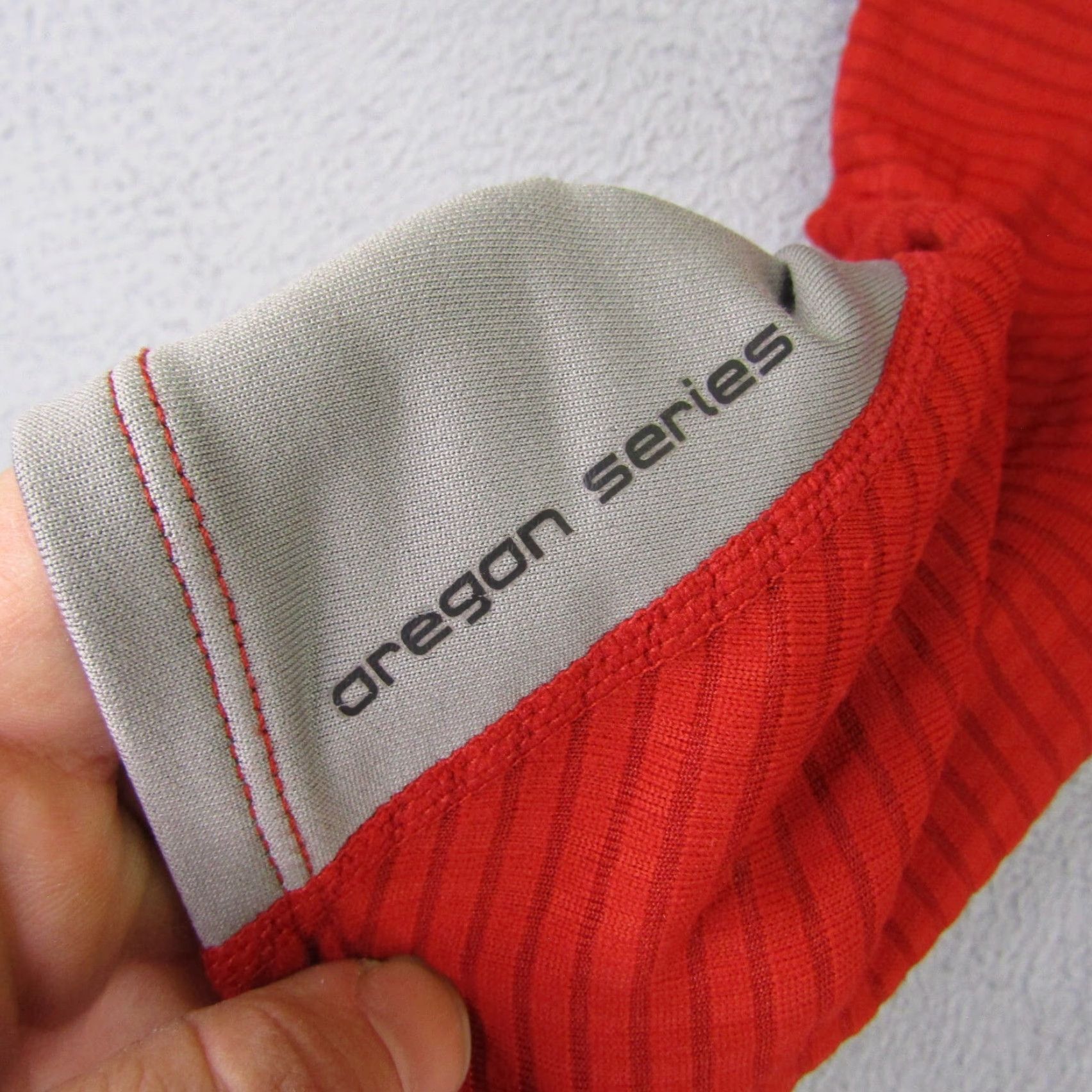 Nike VINTAGE Nike ACG Sweater Womens L Red Gray Sphere Half Zip Pullover Oregon Series Size L / US 10 / IT 46 - 5 Thumbnail