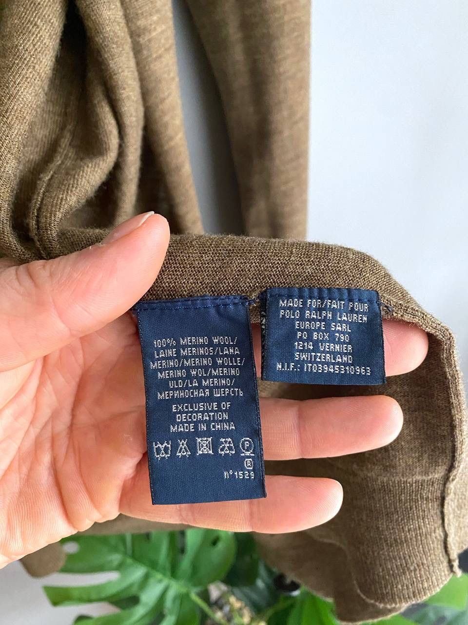 Polo Ralph Lauren Ralph Lauren 100% Merino Wool Women's Knit Cardigan, Size L Size L / US 10 / IT 46 - 15 Thumbnail