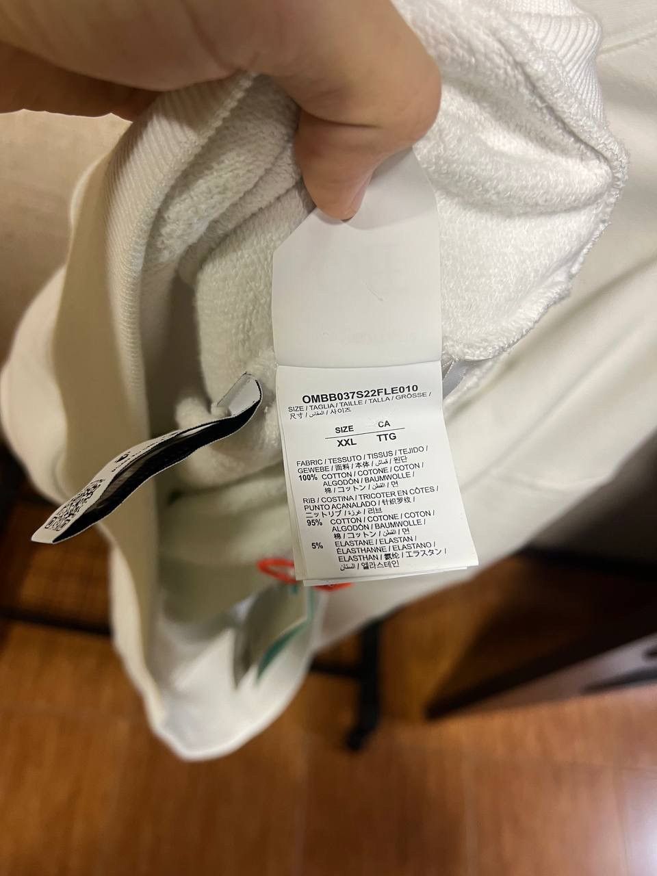 Off-White OFF WHITE HIGH WEED WHITE HOODIE Size US XXL / EU 58 / 5 - 9 Thumbnail