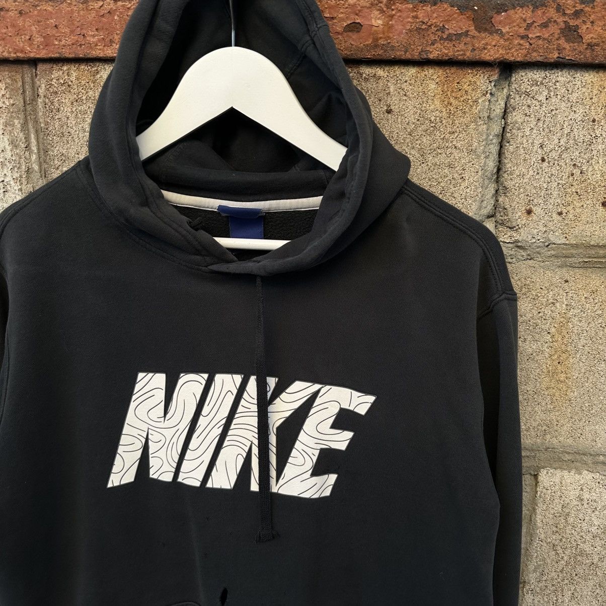 Y/Project Vintage Nike Hoodie Big Logo Size M Y2K 00s USA Trashed Size US M / EU 48-50 / 2 - 5 Thumbnail