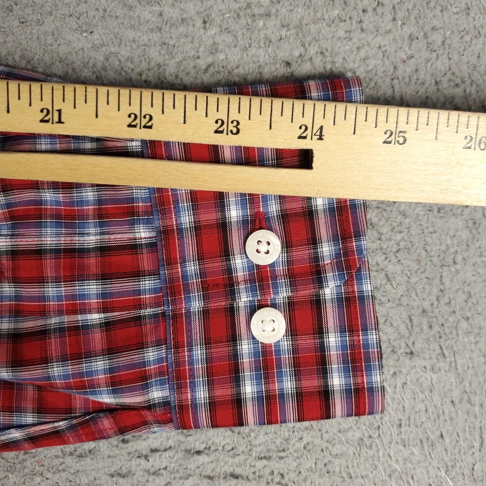 Ariat Ariat Mens Shirt XS Blue Plaid Long Sleeve Button Up Casual Business Formal Workwear Size US XS / EU 42 / 0 - 6 Thumbnail