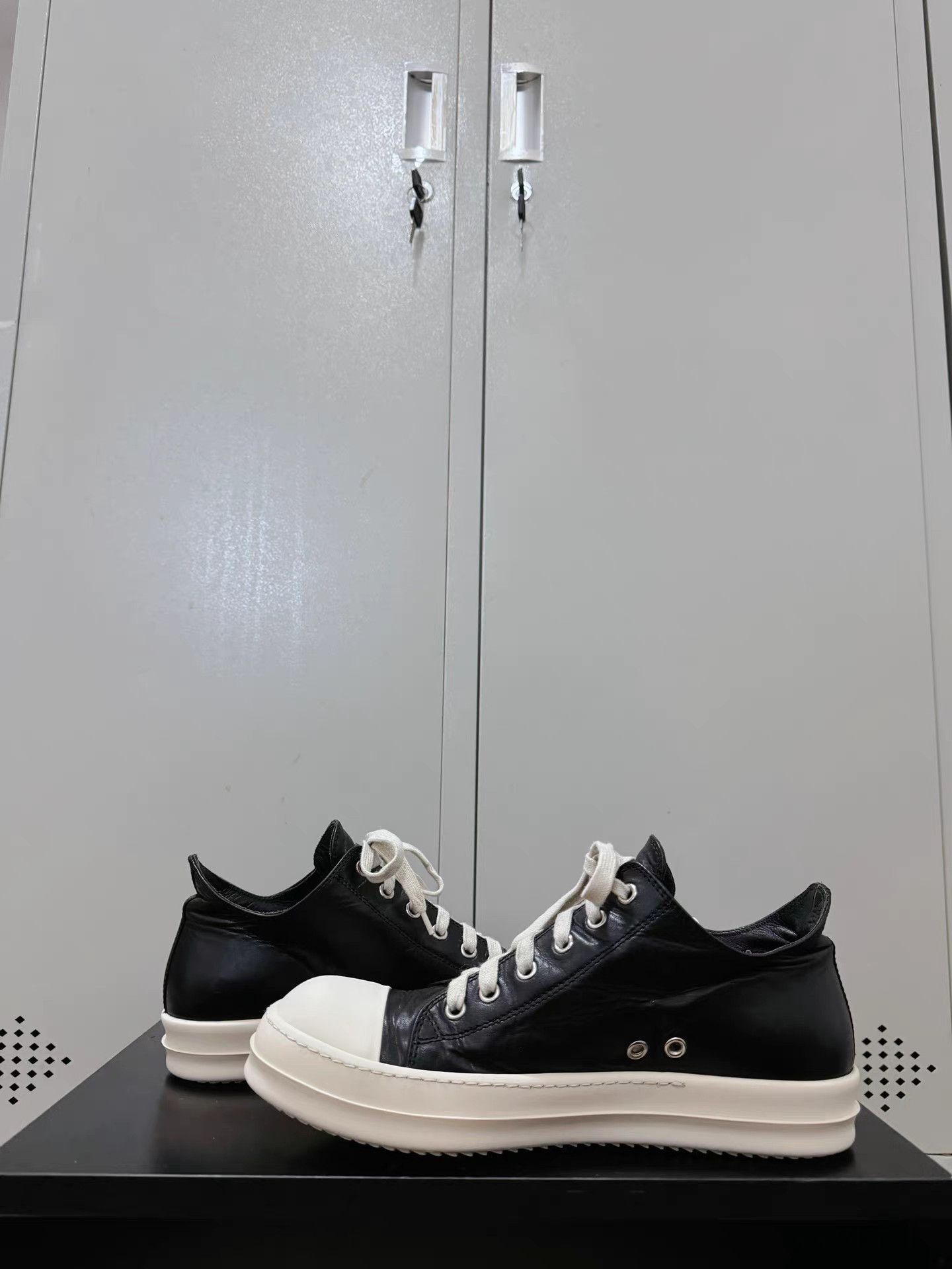Rick Owens Rick Owens leather Converse high-top sneakers Size US 7 / EU 40 - 5 Thumbnail