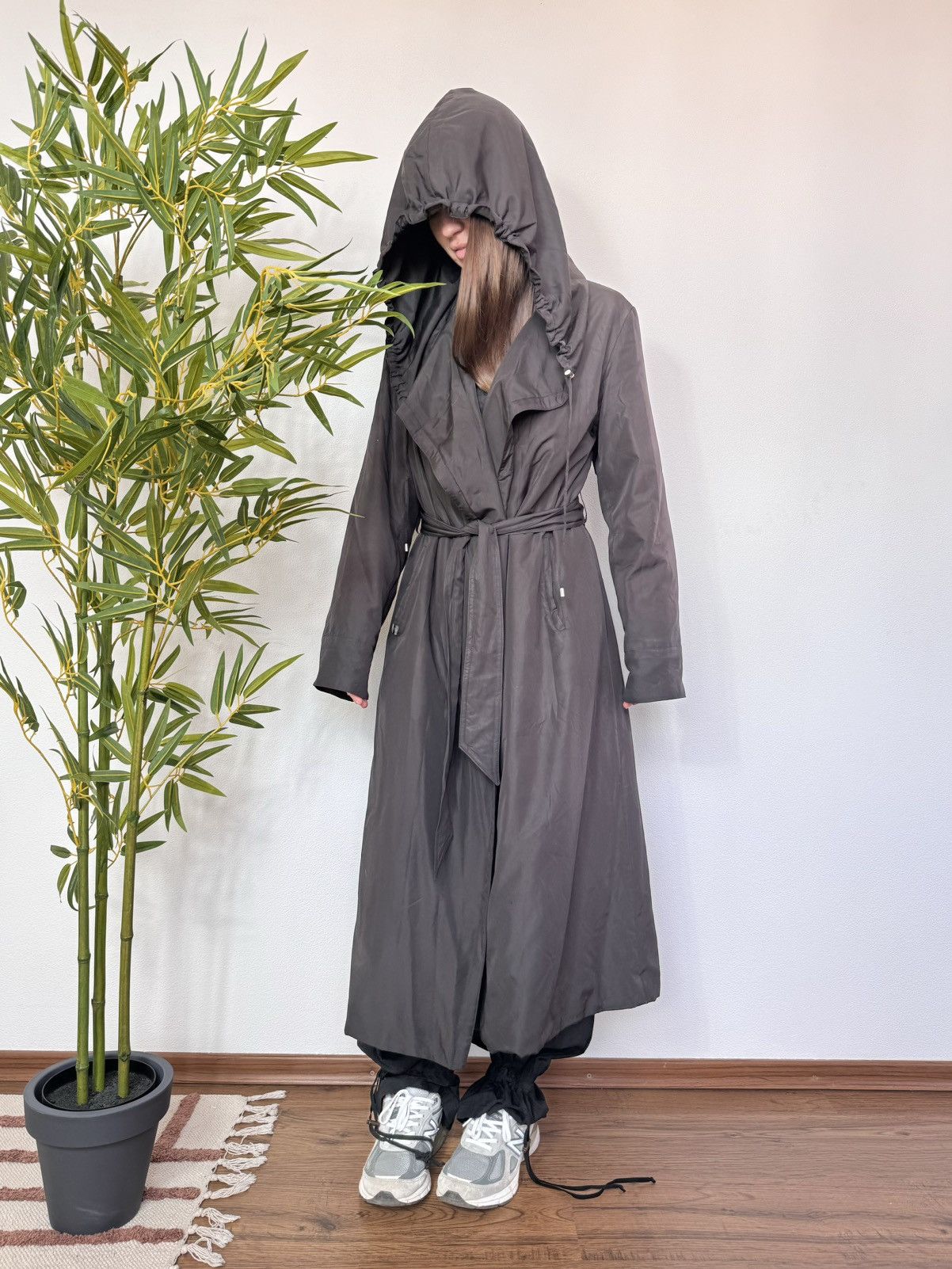 Cop Copine VINTAGE COP.COPINE 2000s AVANT GARDE MAXI COAT Size M / US 6-8 / IT 42-44 - 7 Thumbnail