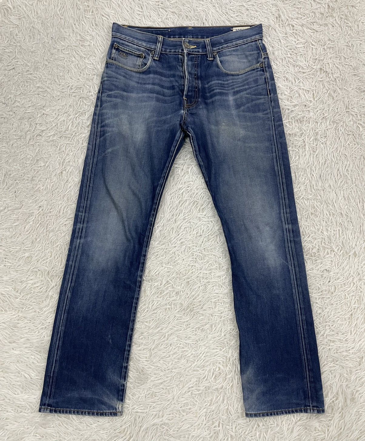 G-Star G Star Raw Denim 3301 Straight Jeans Pant Size US 34 / EU 50 - 1 Thumbnail
