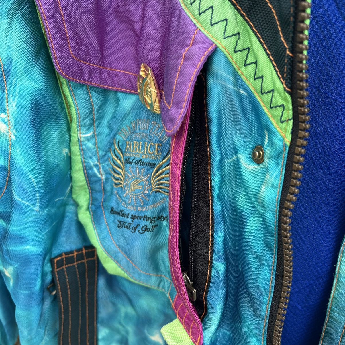 Japanese Brand Vintage 90s FABLICE Sky Jacket Size US L / EU 52-54 / 3 - 14 Thumbnail