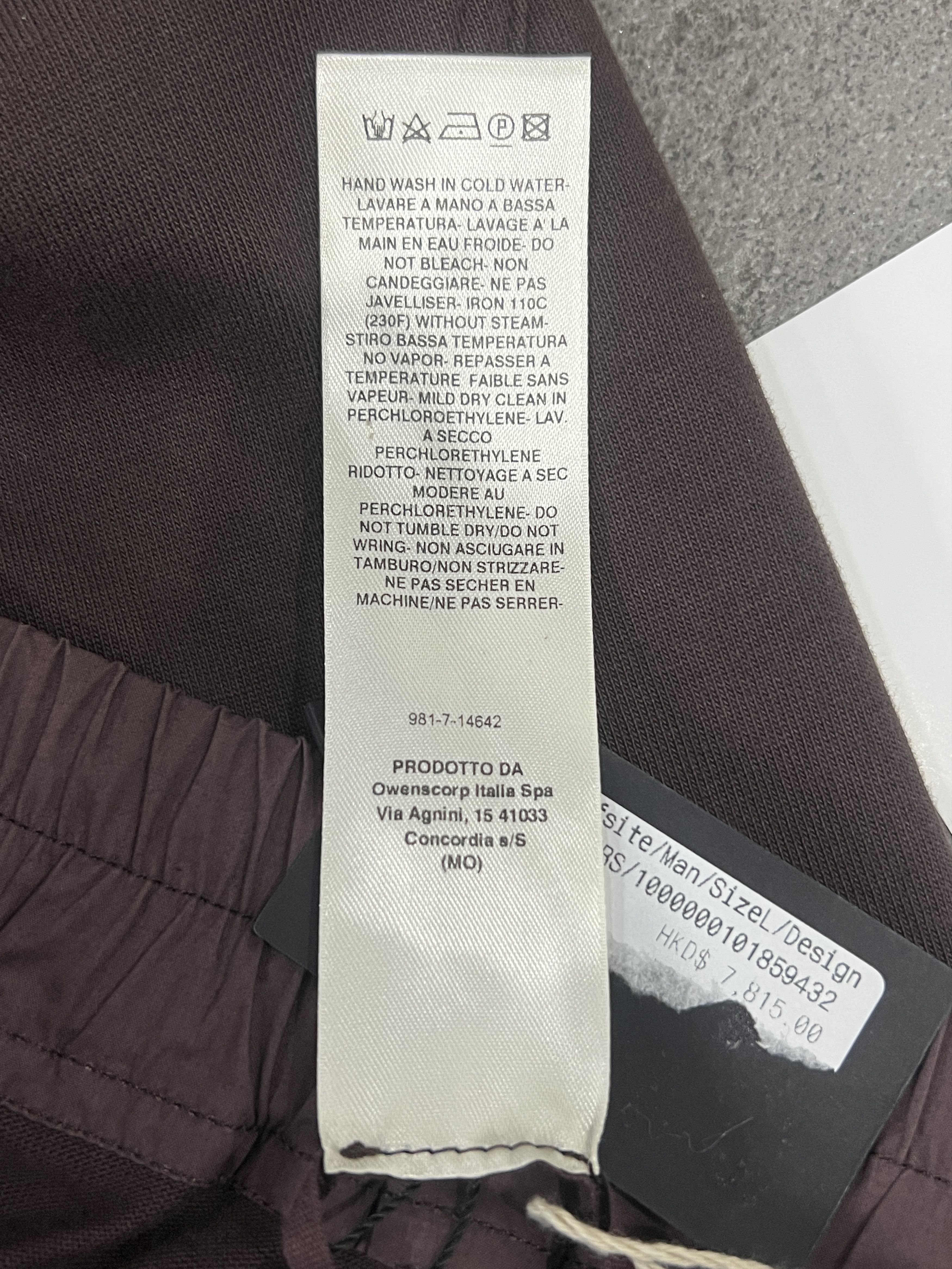 Rick Owens Rick Owens Mainline Bauhaus Cargo Joggers Blood Size US 40 / EU 56 - 12 Thumbnail