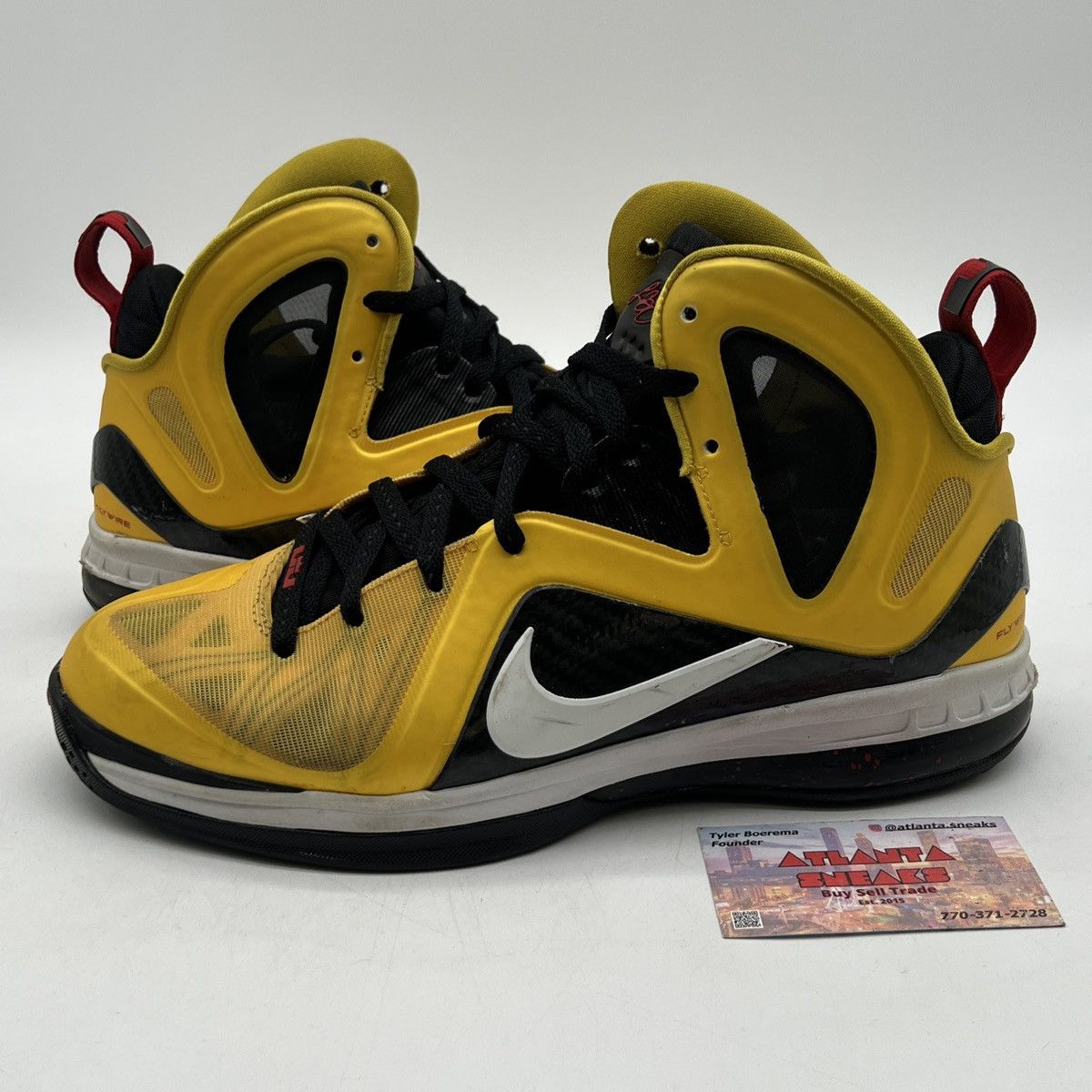 Nike Lebron 9 taxi Size US 10 / EU 43 - 1 Thumbnail