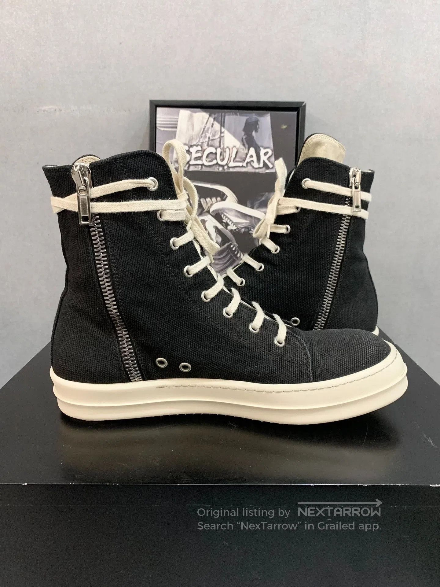 Rick Owens Rick Owens High. Size US 8 / EU 41 - 5 Thumbnail