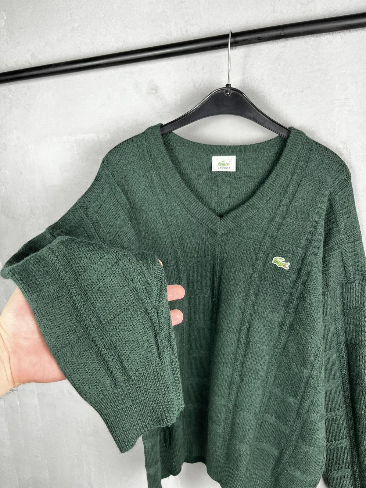 Lacoste Lacoste knit sweater vintage 90s Size US XL / EU 56 / 4 - 6 Thumbnail