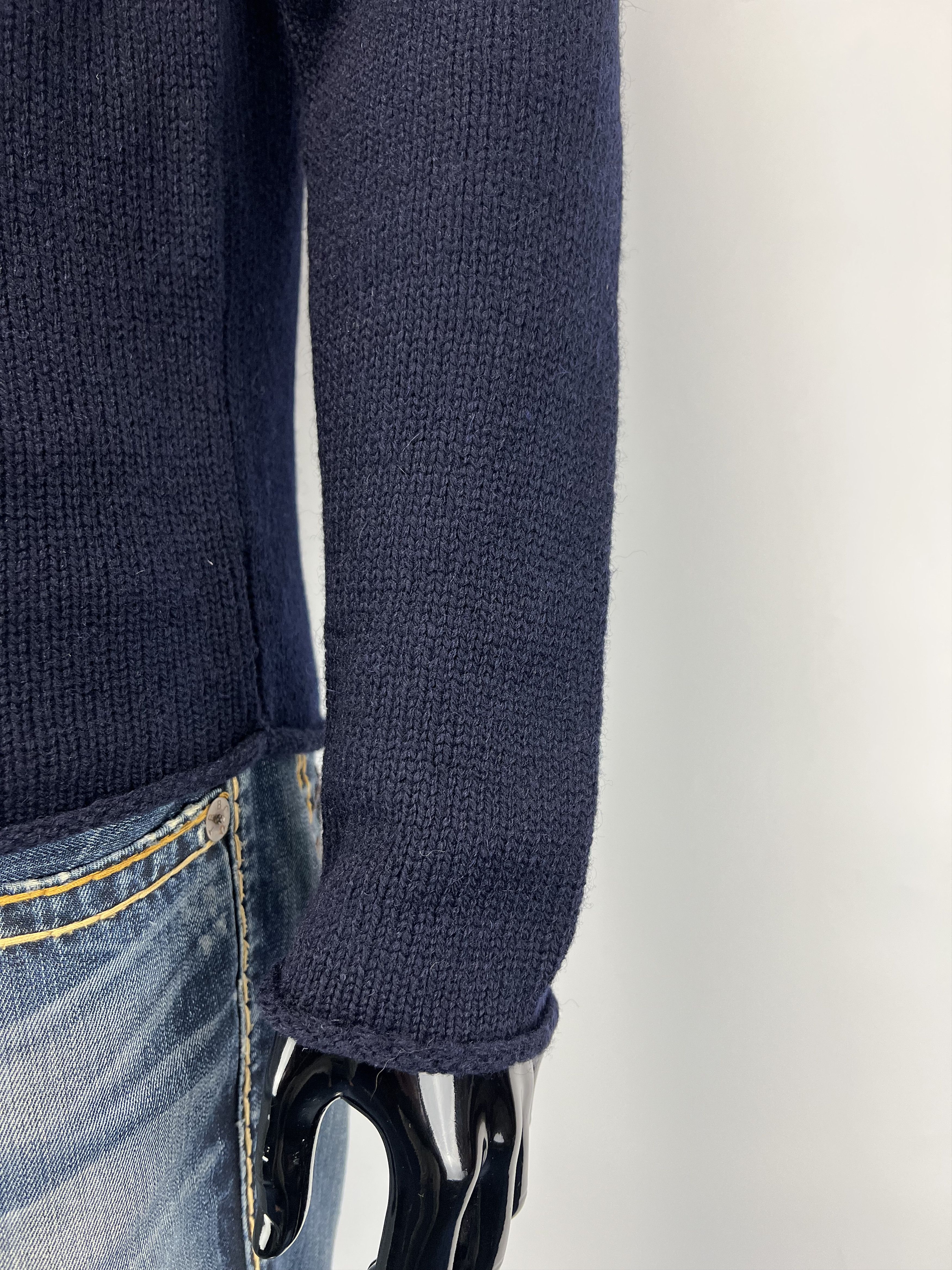 Norse Projects ‘Thore N Intarsia’ 100% Wool Knitted Sweater Big Logo Size US M / EU 48-50 / 2 - 10 Thumbnail
