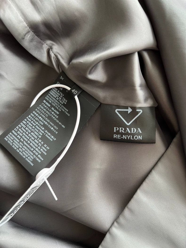 Prada Prada Gray triangle sleeveless suspender dress Size S / US 4 / IT 40 - 5 Thumbnail