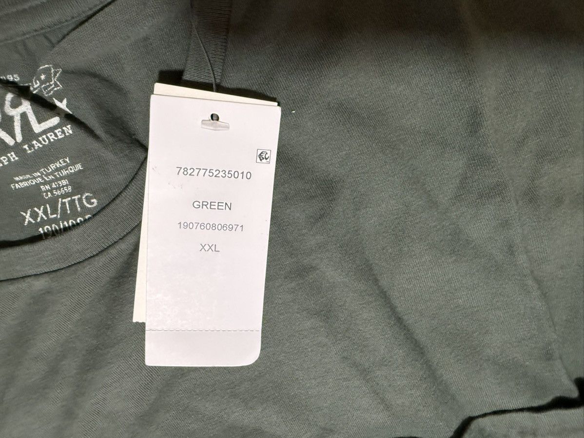 RRL Ralph Lauren Ralph Lauren RRL Pocket Tee in Green T-Shirt Men’s Size XXL Size US XXL / EU 58 / 5 - 3 Thumbnail