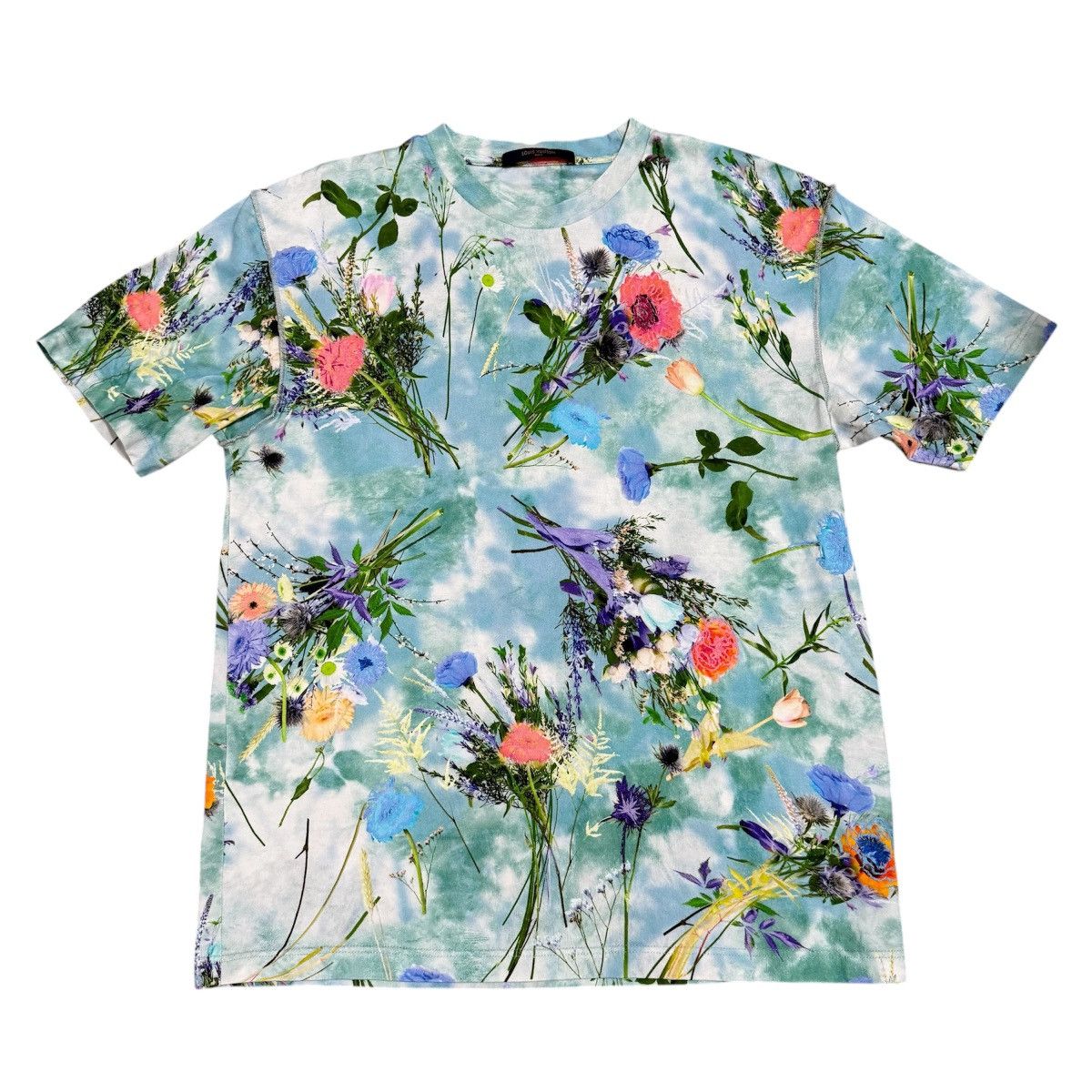 Louis Vuitton Floral Short Sleeve T-Shirt Size L