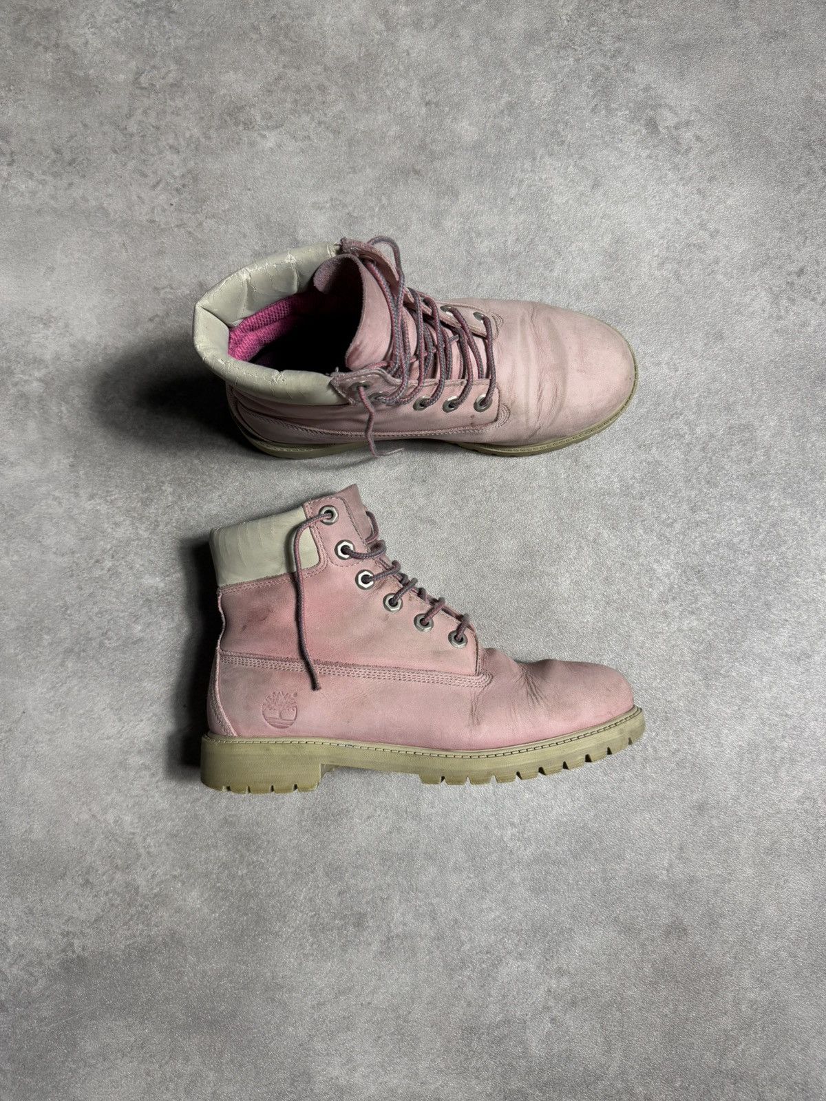 Timberland Timberland Boots Shoes Woman Size 39 Platform Pink Size US 9 / IT 39 - 3 Thumbnail