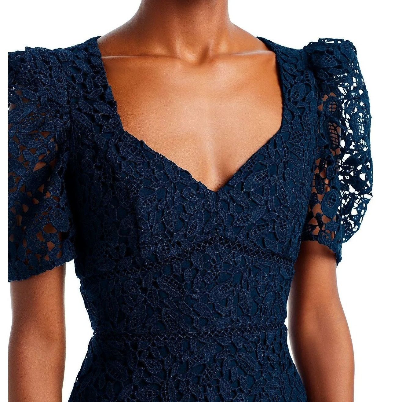 Other AQUA Women’s Crochet Lace Fit And Flare Dress | XS | NWT Size XS / US 0-2 / IT 36-38 - 4 Thumbnail